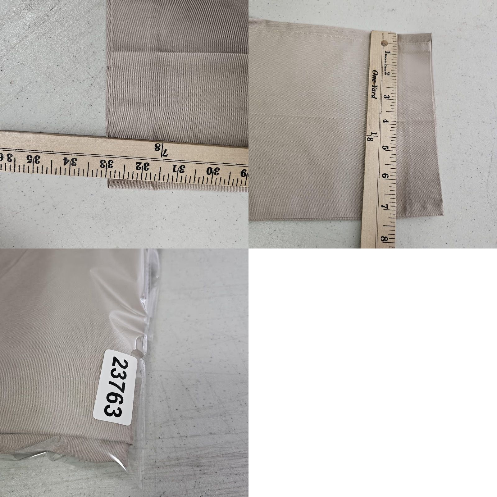 Bonobos Bonobos Pants Mens 33x34 Chino Slim Fit Beige Casual Business Flat Front Stretch Size US 33 - 9 Thumbnail