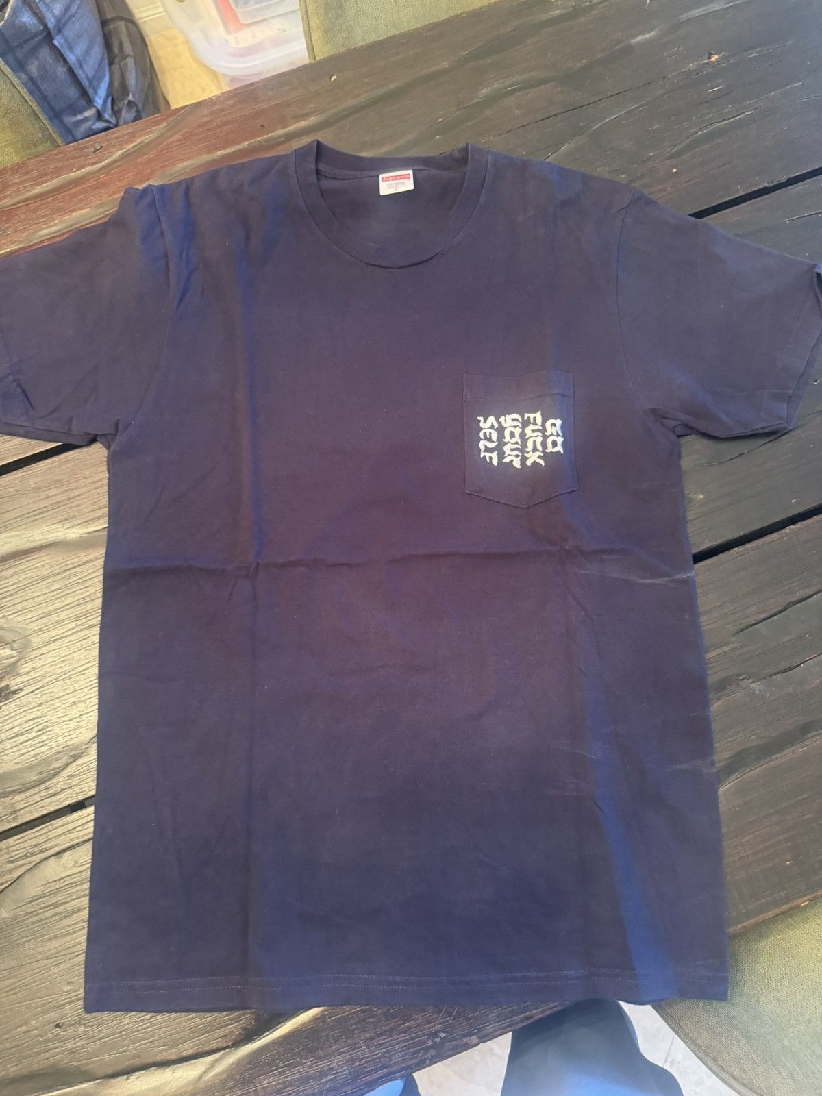 Supreme Supreme - Go F**k Yourself - SS17 Size US L / EU 52-54 / 3 - 1 Thumbnail