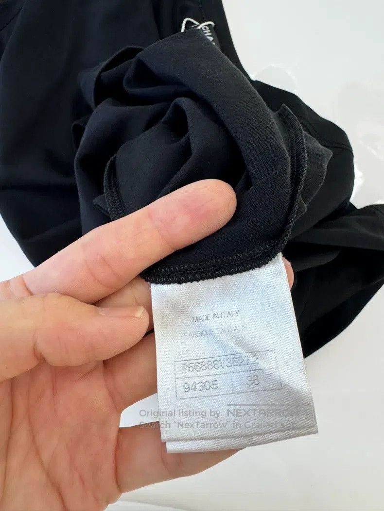 Chanel Chanel Black short sleeves Size XS / US 0-2 / IT 36-38 - 4 Thumbnail