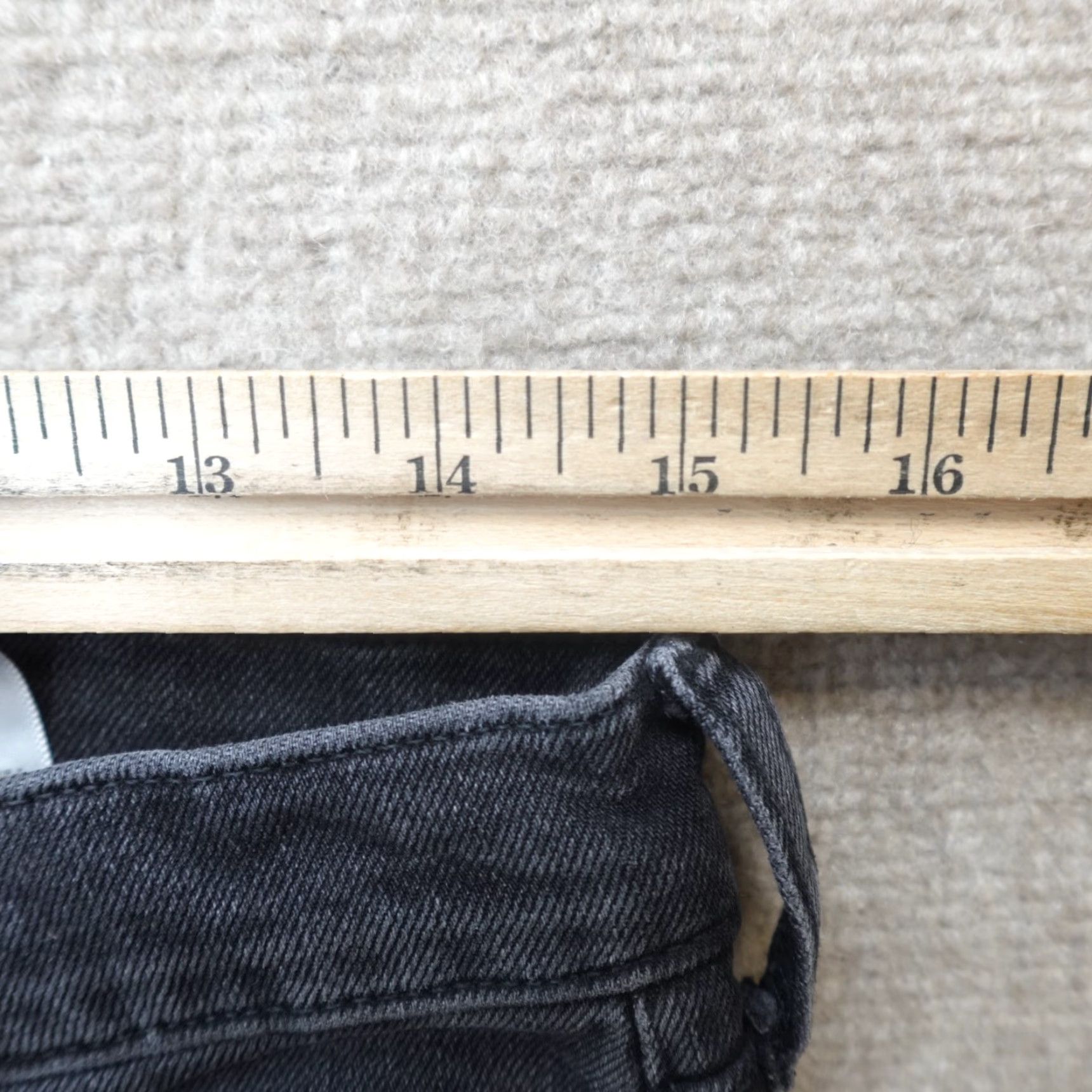 Everlane VINTAGE Everlane Jeans 30 x 28 Black Slim Denim Cotton Blend Belt Loops Regular Men Straight 30x28 Slimming - Jeans - Mens Size US 30 / EU 46 - 6 Thumbnail