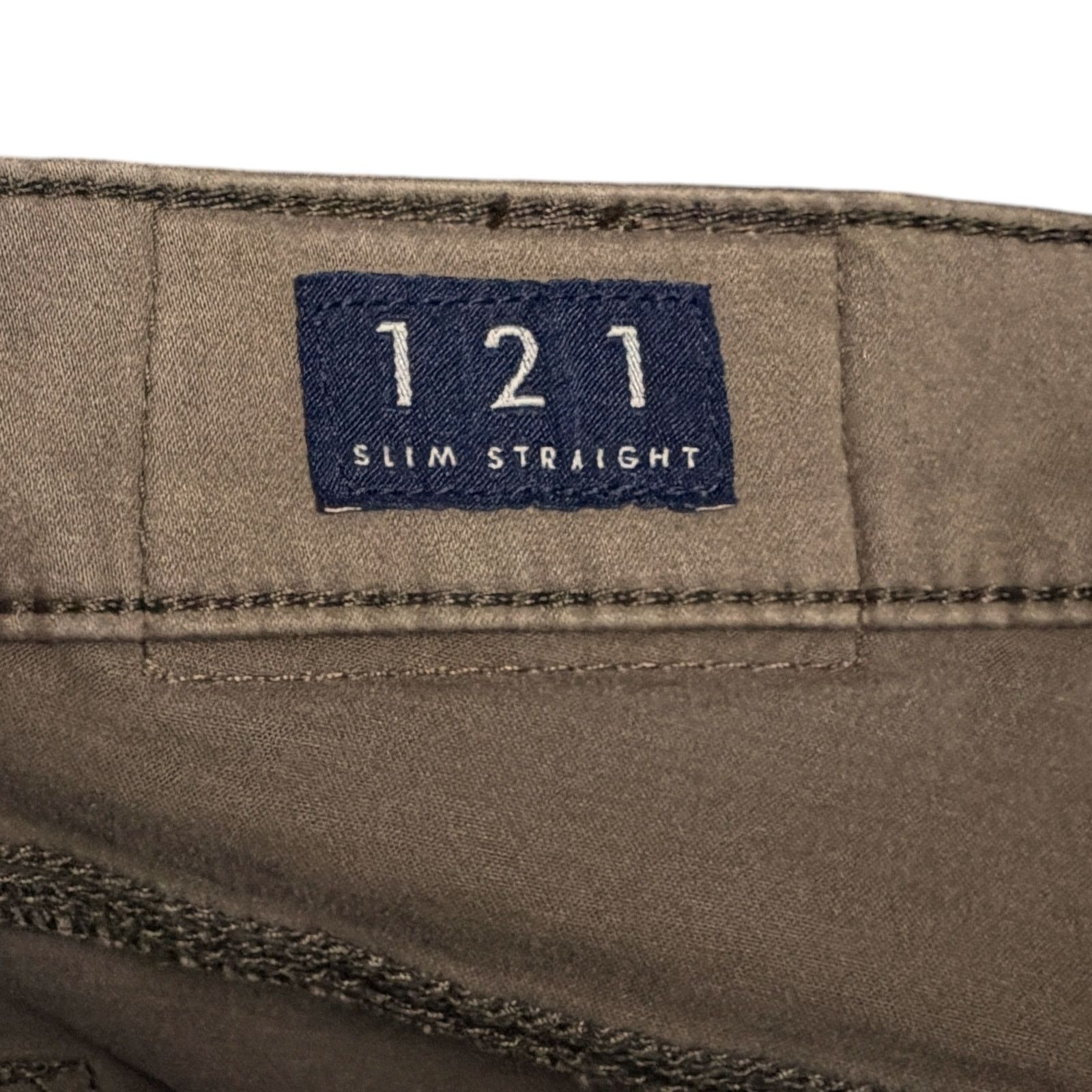 Lucky Brand Lucky Brand Mens 38x30 121 Slim Straight Chino Pants Green Size US 38 / EU 54 - 8 Thumbnail