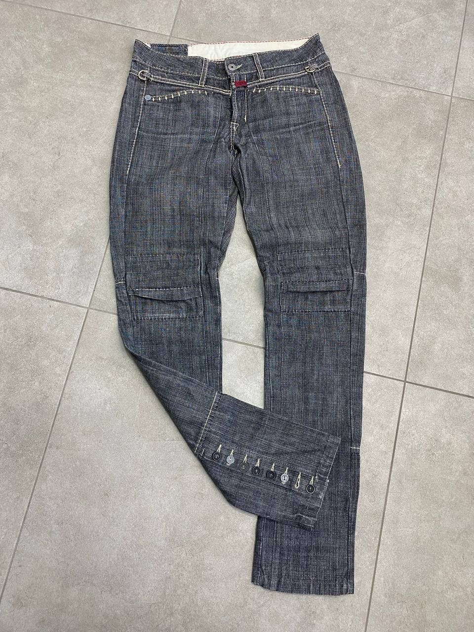 Marithe + Francois Girbaud Vintage Marithe + Francois Girbaud Buttons Denim Pants Size US 27 - 3 Thumbnail