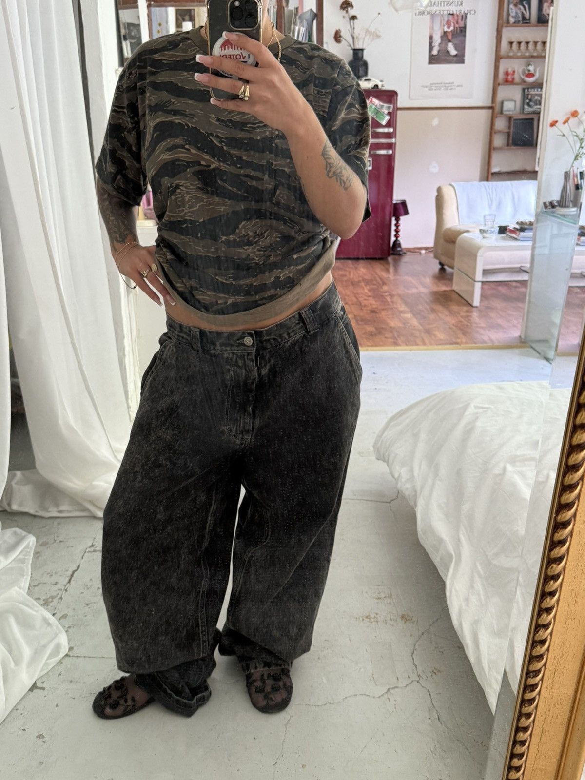 Maison Margiela Maison Margiela Painted 5-Pocket Carpenter Pants Size US 32 / EU 48 - 15 Thumbnail