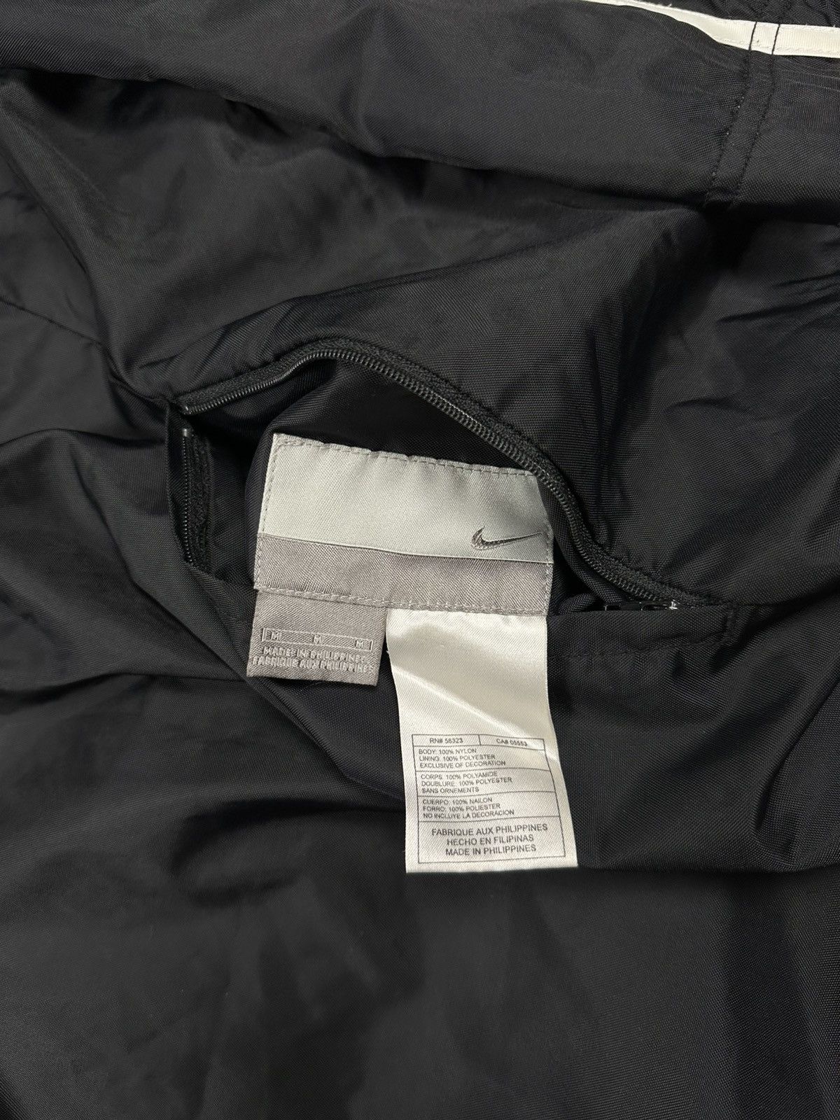 Nike Vintage Y2K Nike Reversible Anorak Jacket Fleece Swoosh rare Size US M / EU 48-50 / 2 - 10 Thumbnail