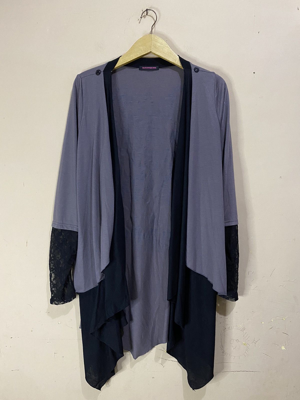If Six Was Nine × Japanese Brand × KMRii Y2K Algonquins Japan Cardigan Punk Style Double Layer Size ONE SIZE - 7 Thumbnail