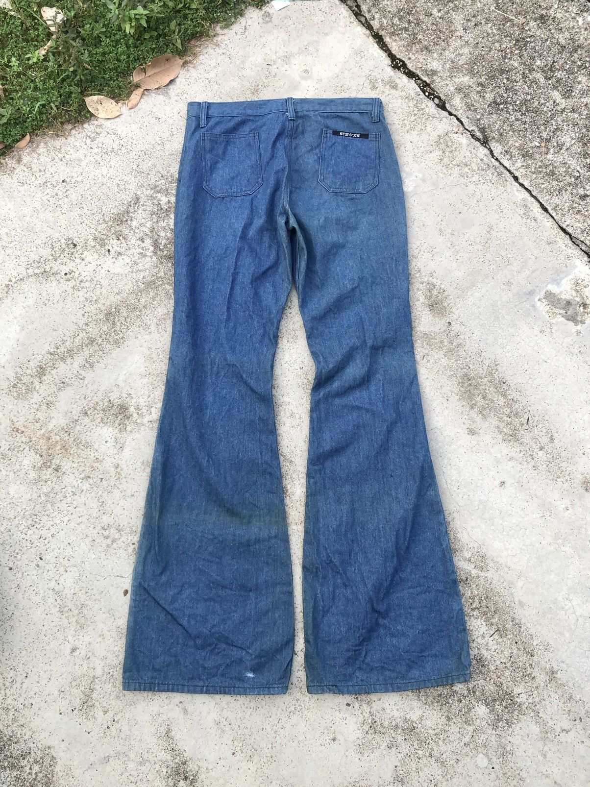Vintage SUPER FLARED⚡️⚡️VINTAGE SIEVAS DENIM Size US 31 - 2 Thumbnail