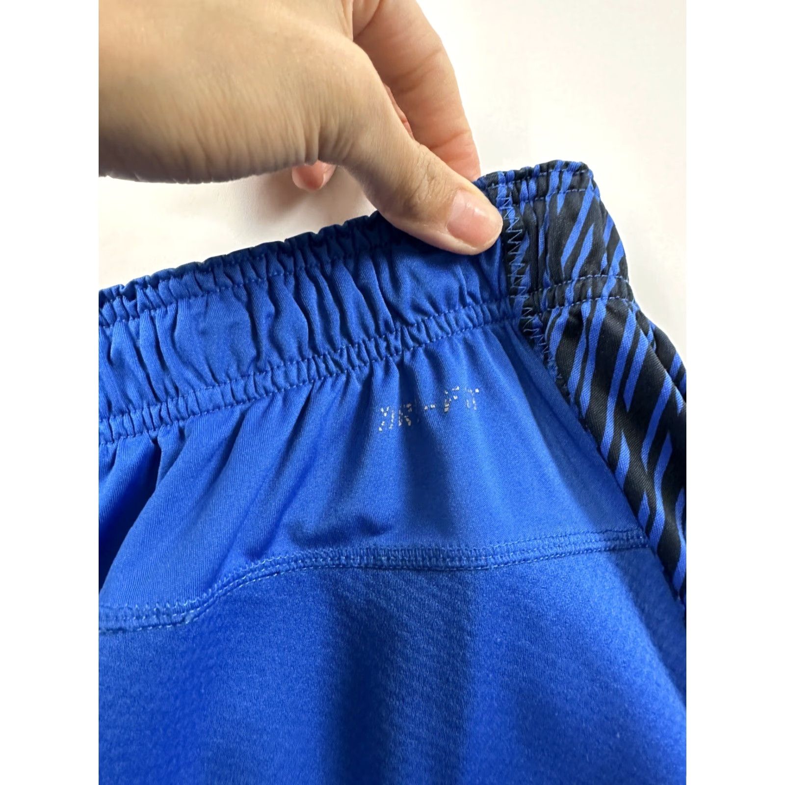 Nike Nike Shorts Men L Large Football Elite Training Camp Regionals Rare Skull Blue Athletic Mens Size US 33 - 6 Thumbnail