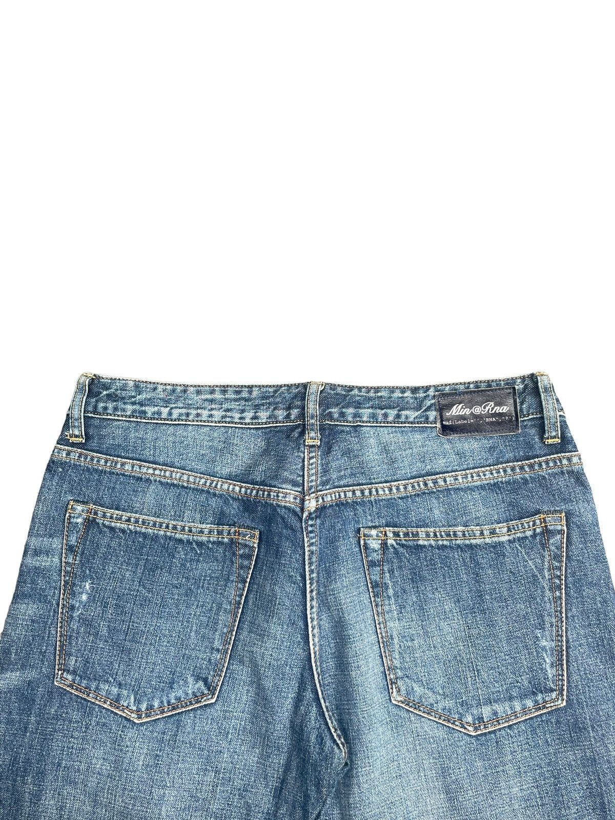 R.Newbold Min Rna Faded Distresed Denim Size 32" / US 10 / IT 46 - 9 Thumbnail