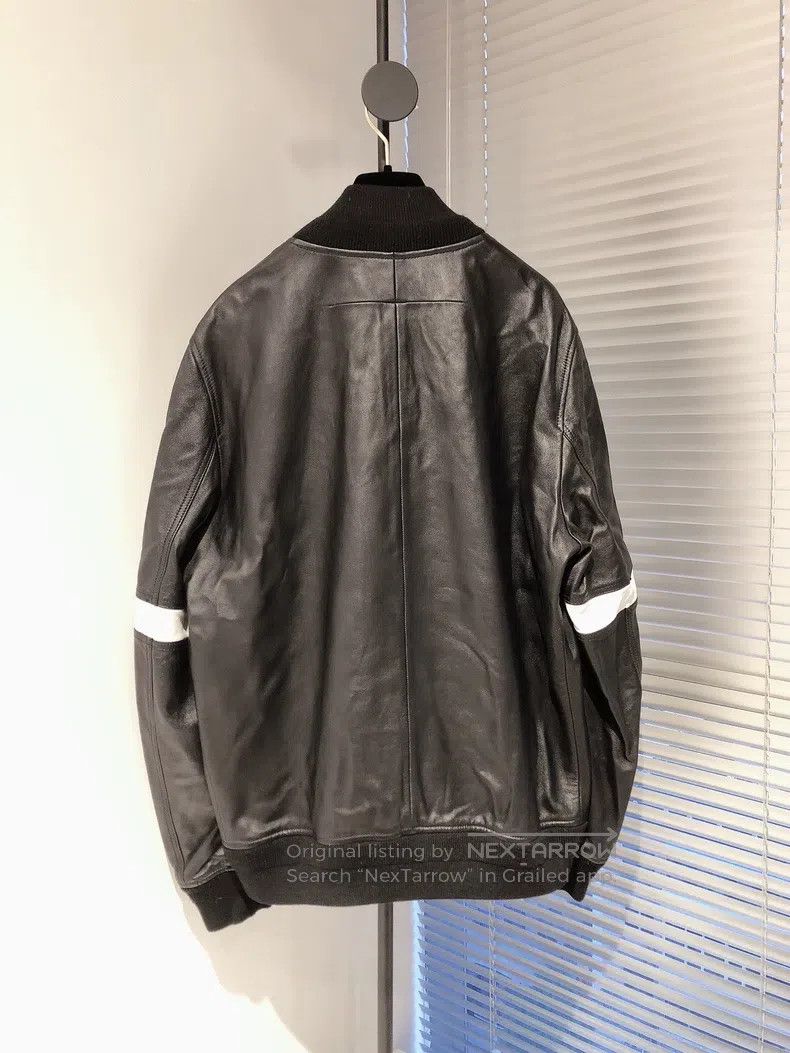 Givenchy Givenchy Hot Sale Black Star Pattern Leather Jacket Size US L / EU 52-54 / 3 - 2 Thumbnail