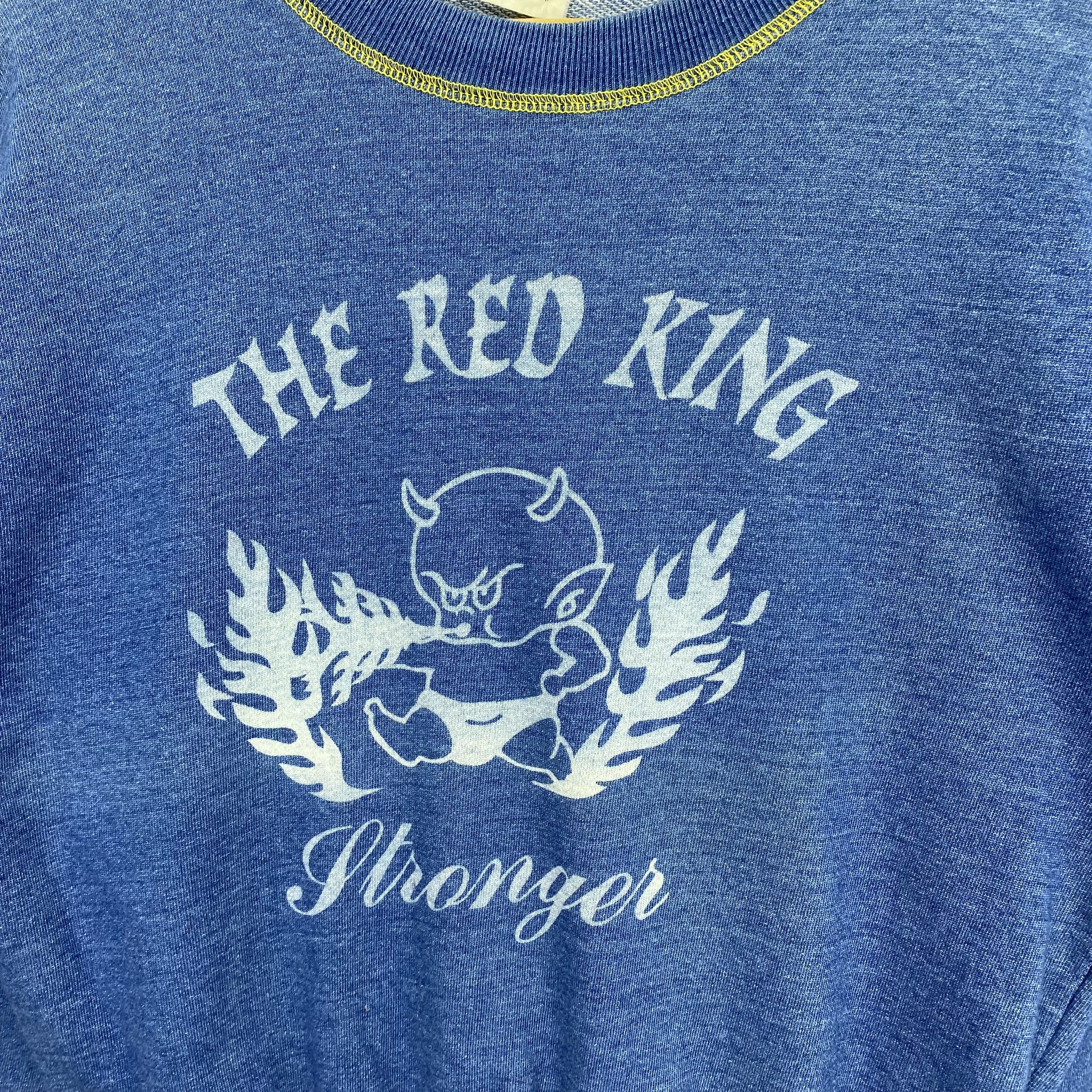 Vintage Vintage Japanese The Red King Sweater Sweatshirt Pullover Size US XL / EU 56 / 4 - 2 Thumbnail