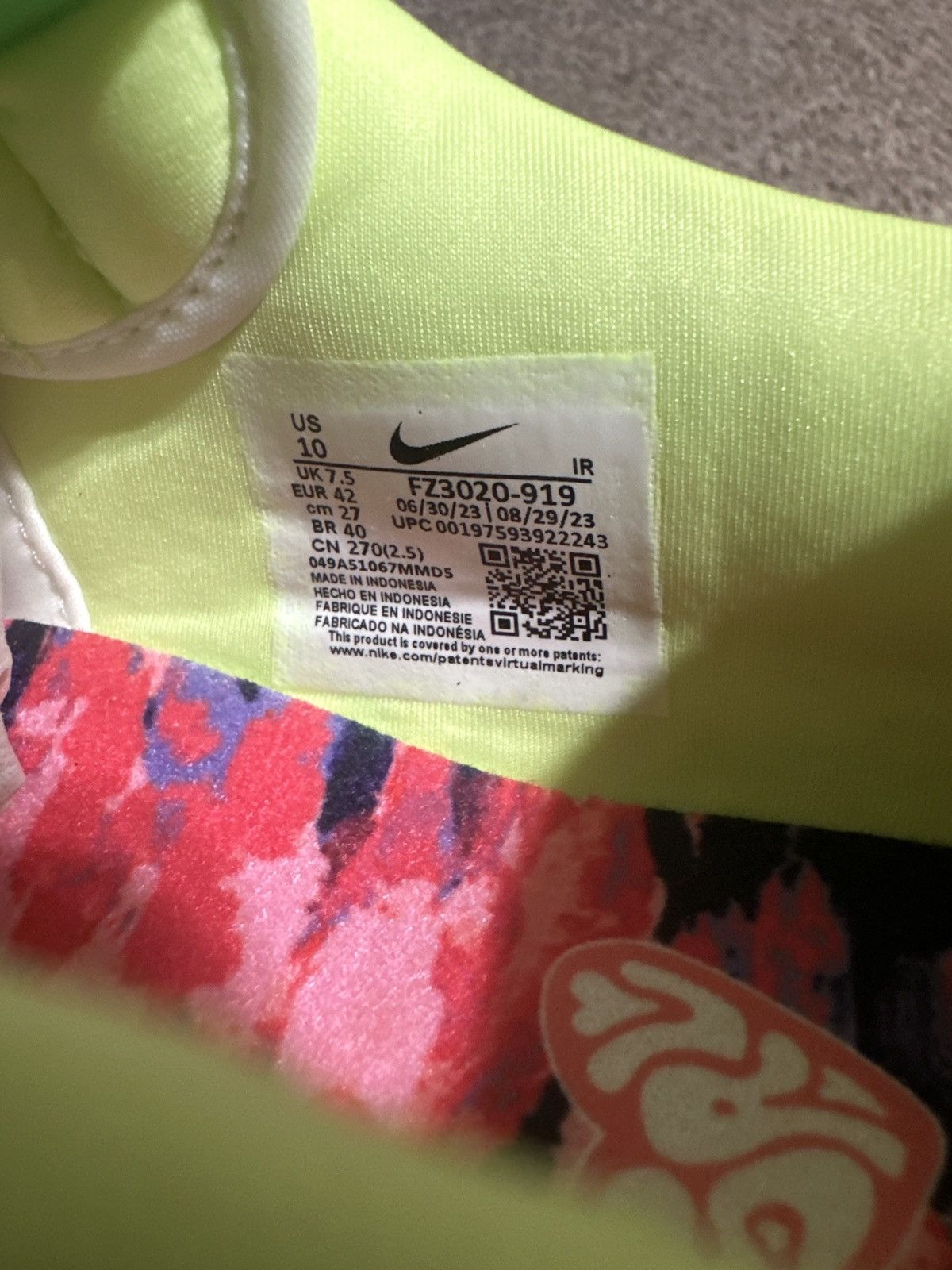 Nike W Nike Cortez Doernbecher (Sydney) Size US 10 / IT 40 - 6 Thumbnail