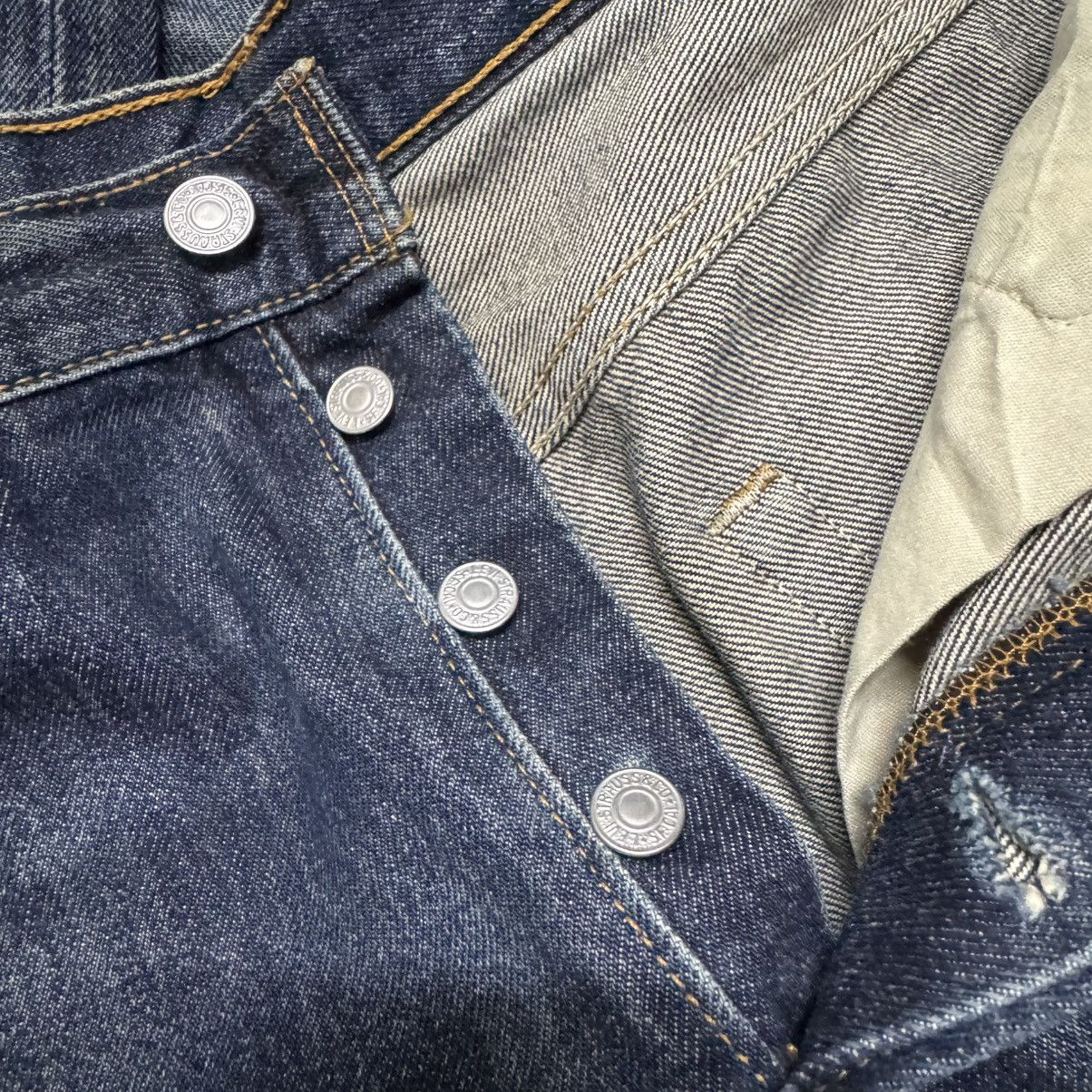 Levi's Vintage Levis 501 Thrashed Jeans Size US 28 / EU 44 - 17 Thumbnail
