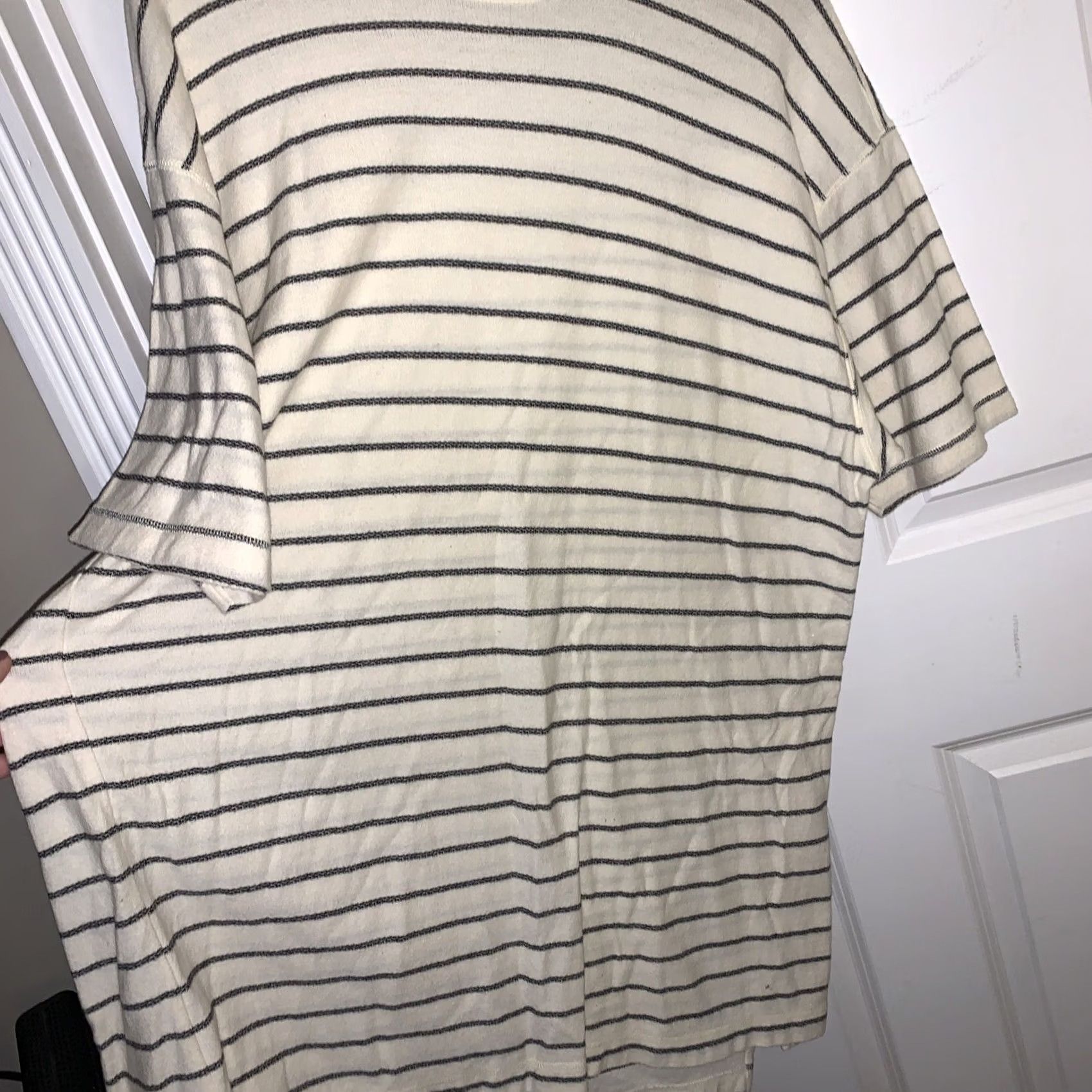 Liz Claiborne CLAIBORNE Shirt Mens Striped Short Sleeve 100% Cotton XL Multicolor Button-Up Size US 36 / EU 52 - 3 Thumbnail