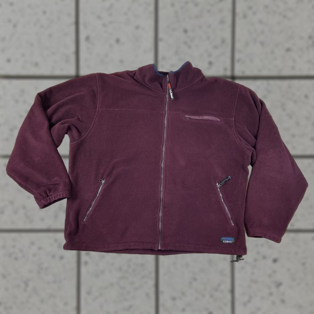 Vintage Vintage L.L. Bean Men's 2XL Burgundy Fleece Jacket Windeloc Series User: Vintage L.L. Bean Men's 2XL Burgundy Fleece Jacket Windeloc Series Size US XXL / EU 58 / 5 - 1 Thumbnail