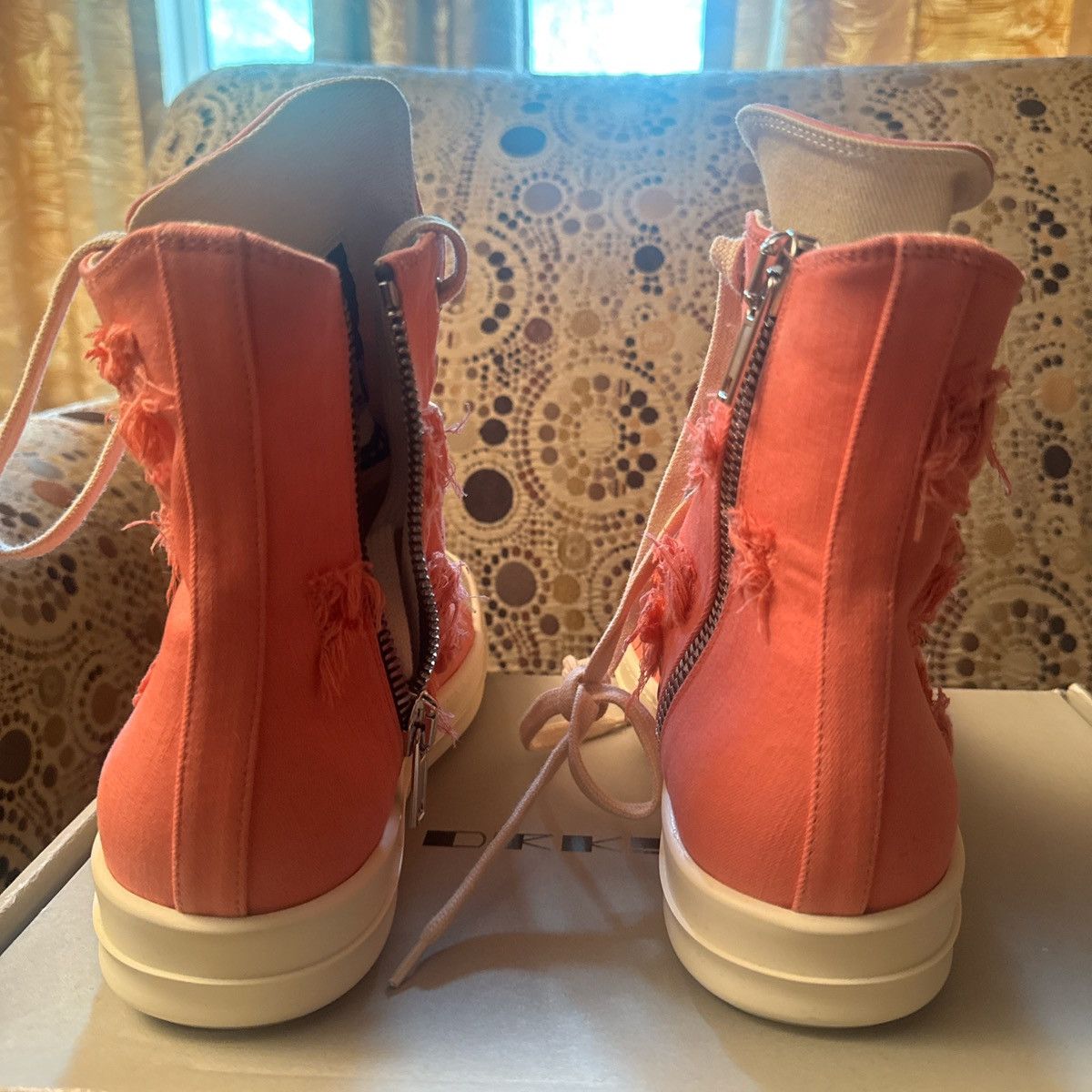 Rick Owens Pink Rick Owens drkshdw Size US 10 / IT 40 - 5 Thumbnail