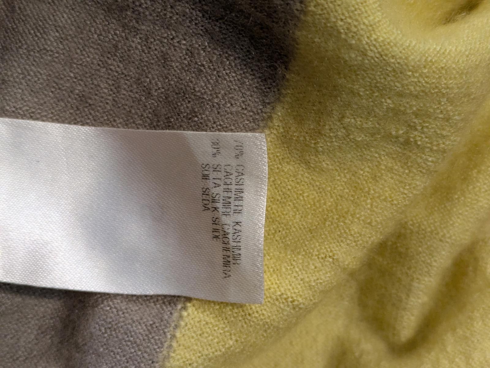 Malo Malo Luxurious Cashmere Silk Blend Mini Colorblock Dress S Size S / US 4 / IT 40 - 7 Thumbnail