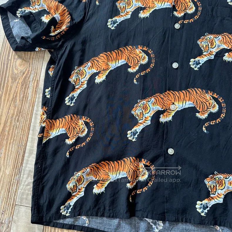Wacko Maria Wacko Maria Tiger printed short-sleeved shirt Size US XL / EU 56 / 4 - 6 Thumbnail
