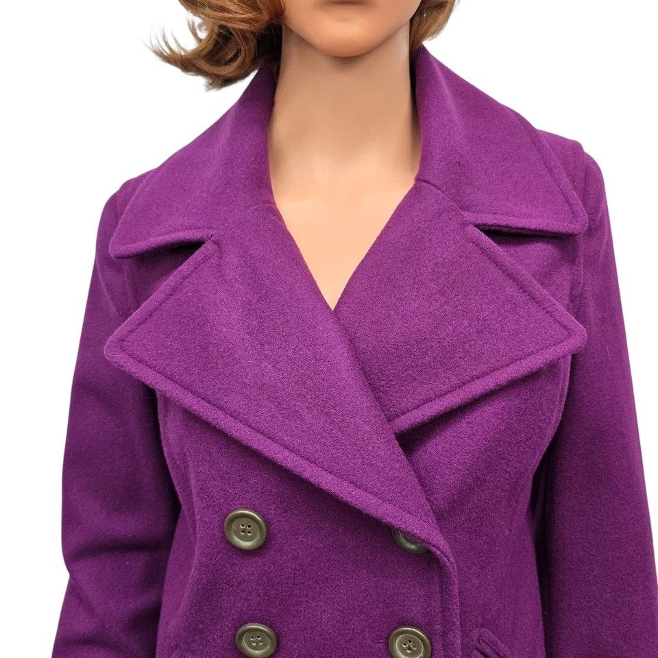 Old Navy Old Navy Pea coat 70% Wool blend Double breasted Lined S Size S / US 4 / IT 40 - 4 Thumbnail