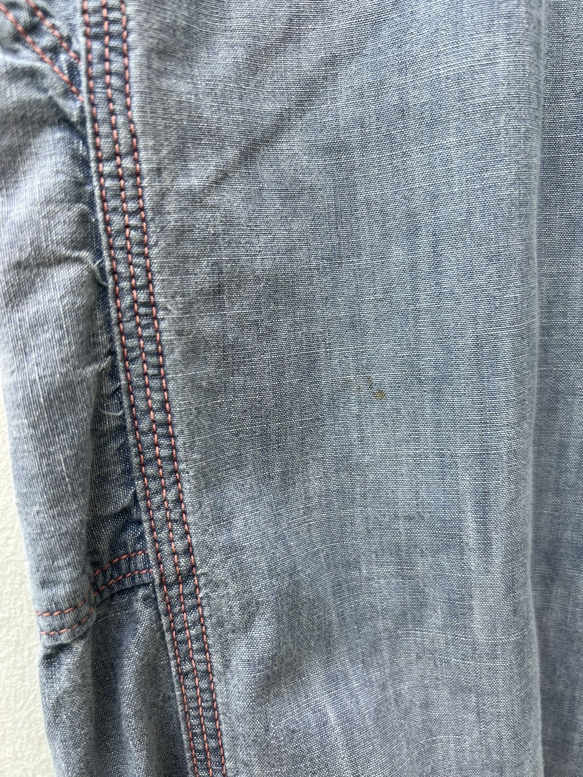 Orslow Vintage Orslow Sun Fade Chambray Carpenter Work Pant Size US 31 - 9 Thumbnail