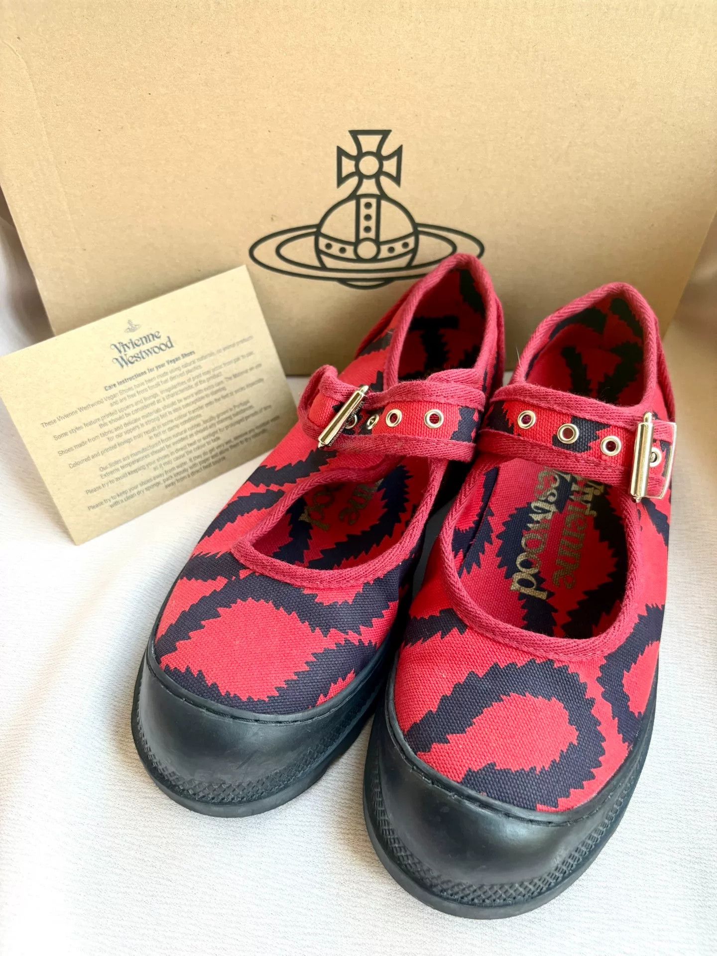 Vivienne Westwood Vivienne Westwood Vintage Pirate Print Mary Jane Flats Size US 7 / IT 37 - 1 Thumbnail