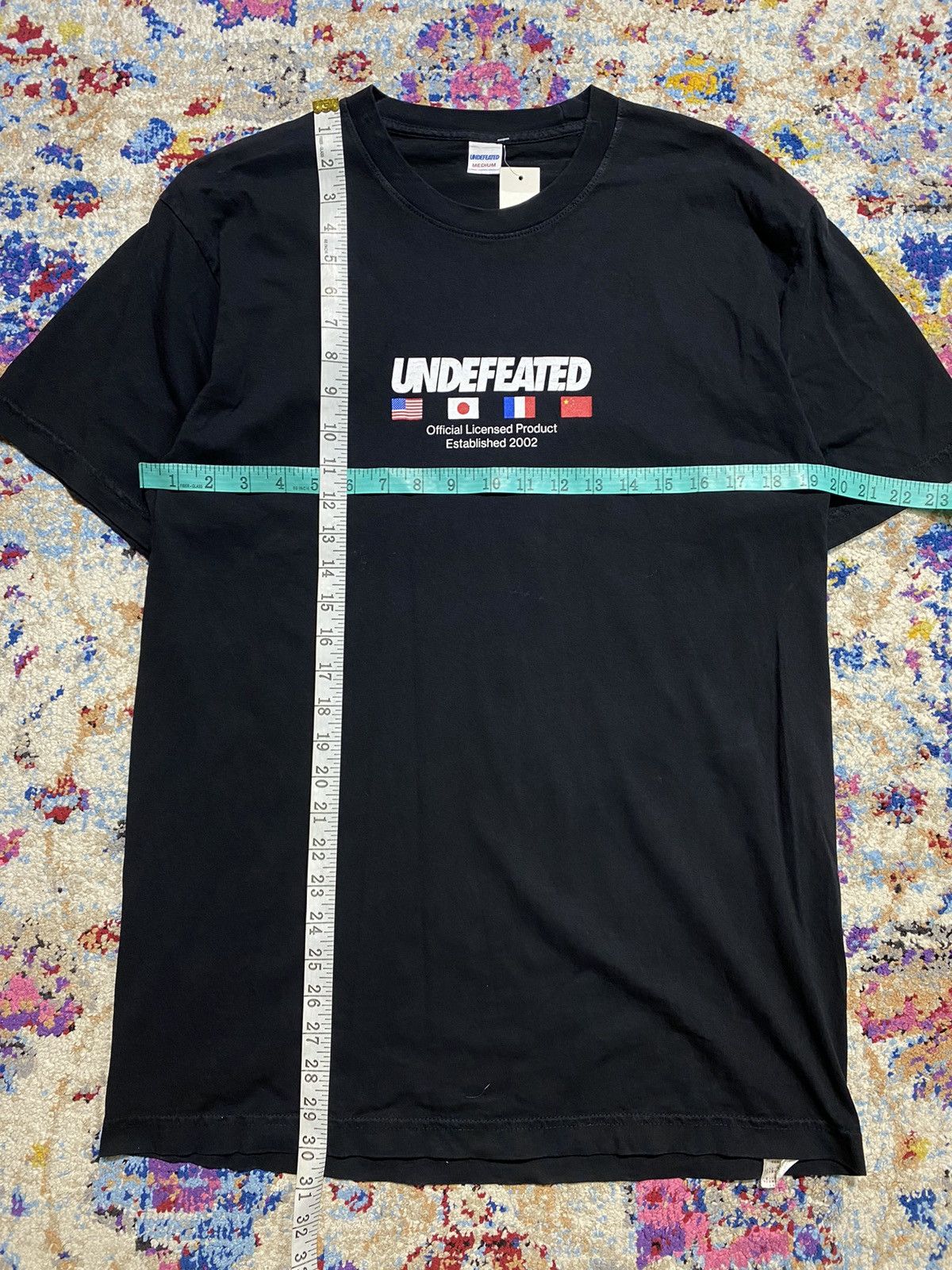 Undefeated Undefeated Nato Nation Flag SS T Shirt Size US L / EU 52-54 / 3 - 8 Thumbnail