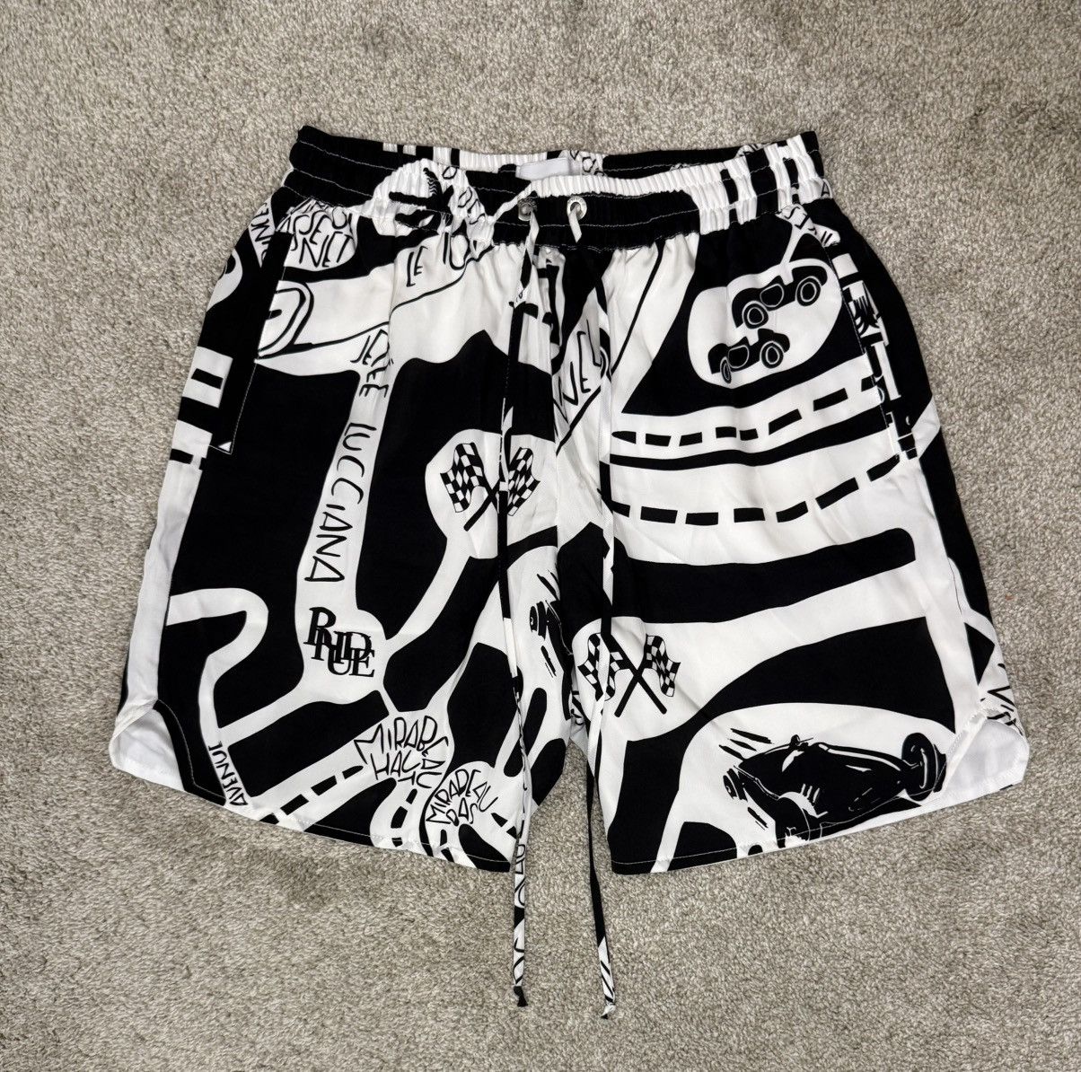 Rhude Rhude Strada Silk Shorts Size US 32 / EU 48 - 1 Thumbnail