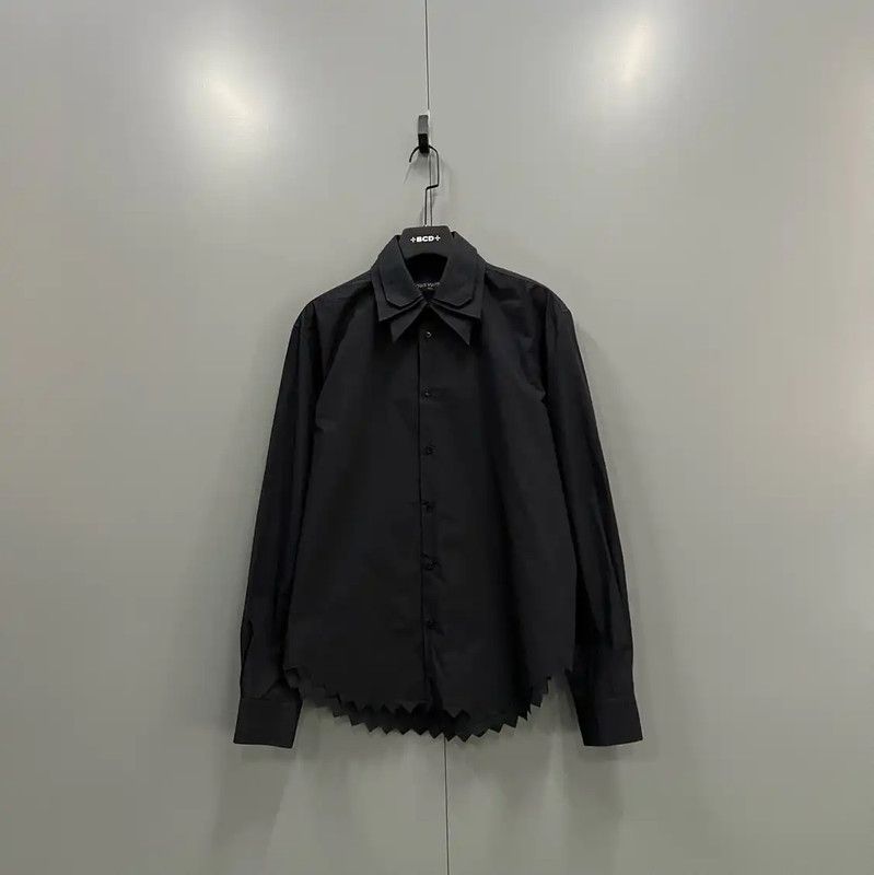 Louis Vuitton Louis Vuitton Black Cotton Long Sleeve Shirt 0089 Size S / US 4 / IT 40 - 1 Thumbnail