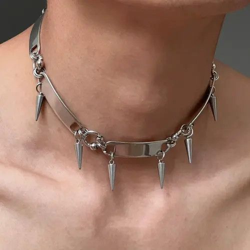 Japanese Brand Retro punk necklace Size ONE SIZE - 2 Thumbnail