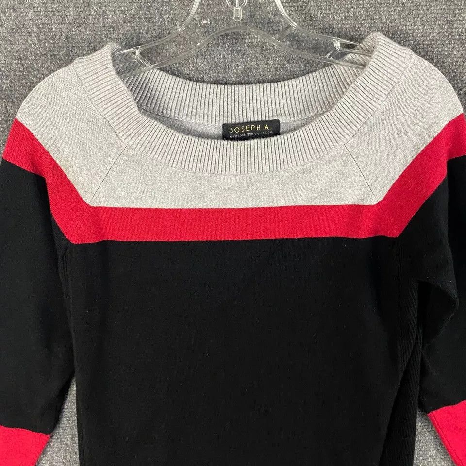 Other Joseph A Sweater Women's Medium 3/4 Sleeve Casual Rayon Size M / US 6-8 / IT 42-44 - 2 Thumbnail