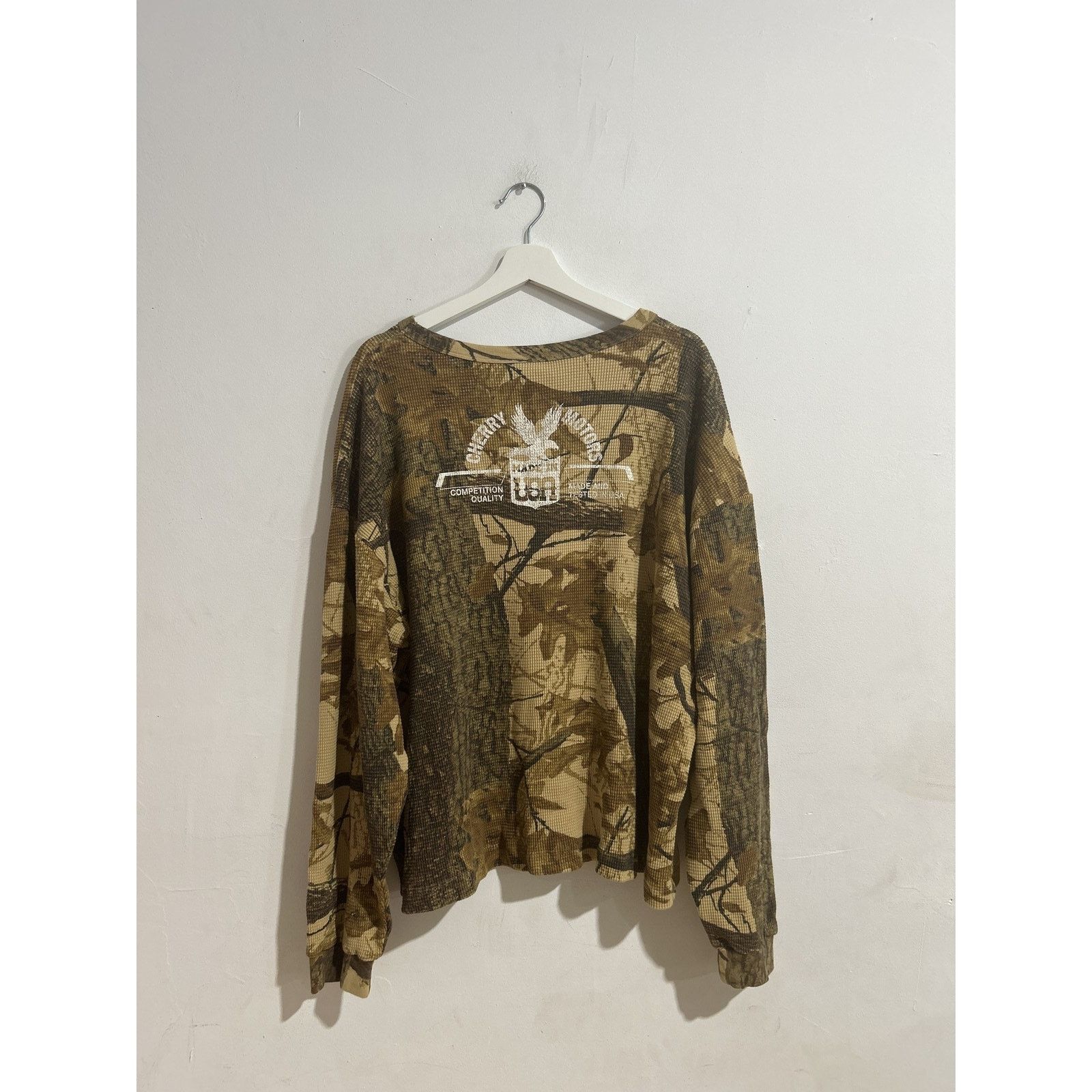 Cherry LA CHERRY LA WAFFLE KNIT CAMO THERMAL SIZE XXL PREOWNED Size US XXL / EU 58 / 5 - 2 Thumbnail