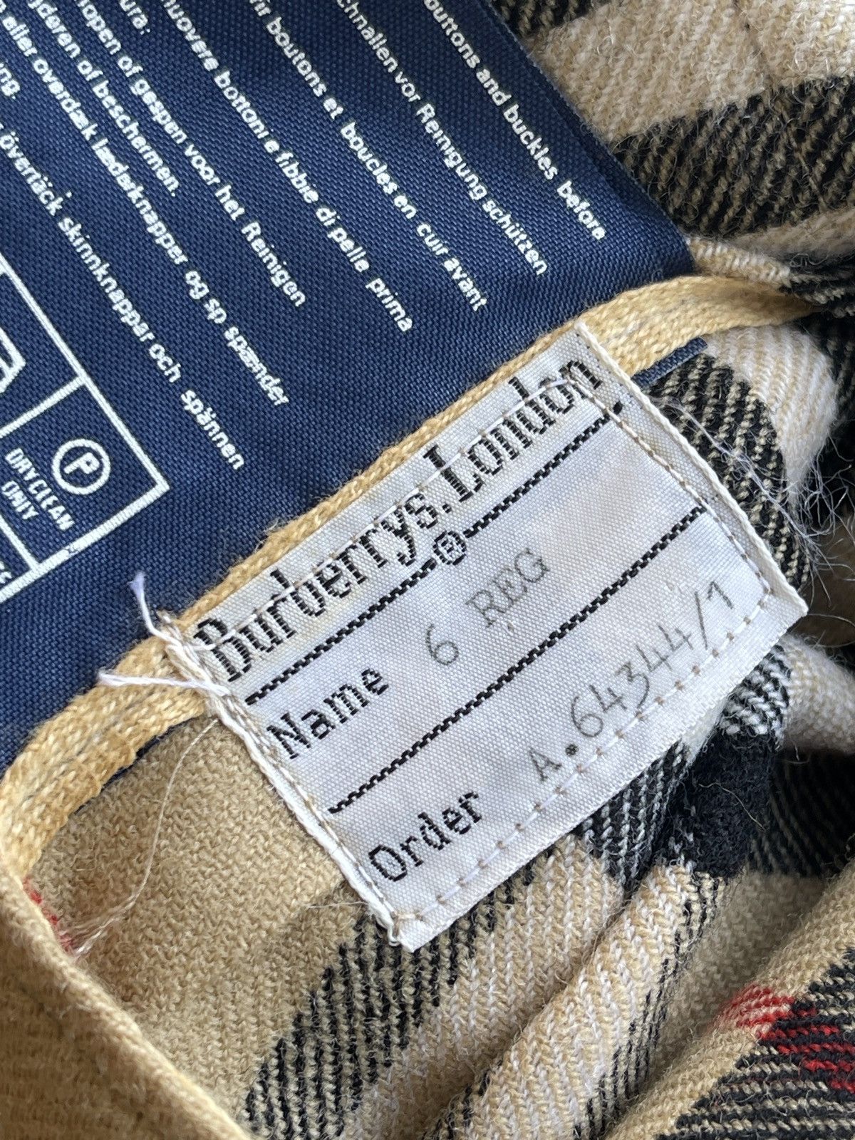 Burberry Vintage Burberrys England Nova Checked Midi Skirt Size 25" / US 0 / IT 36 - 13 Thumbnail