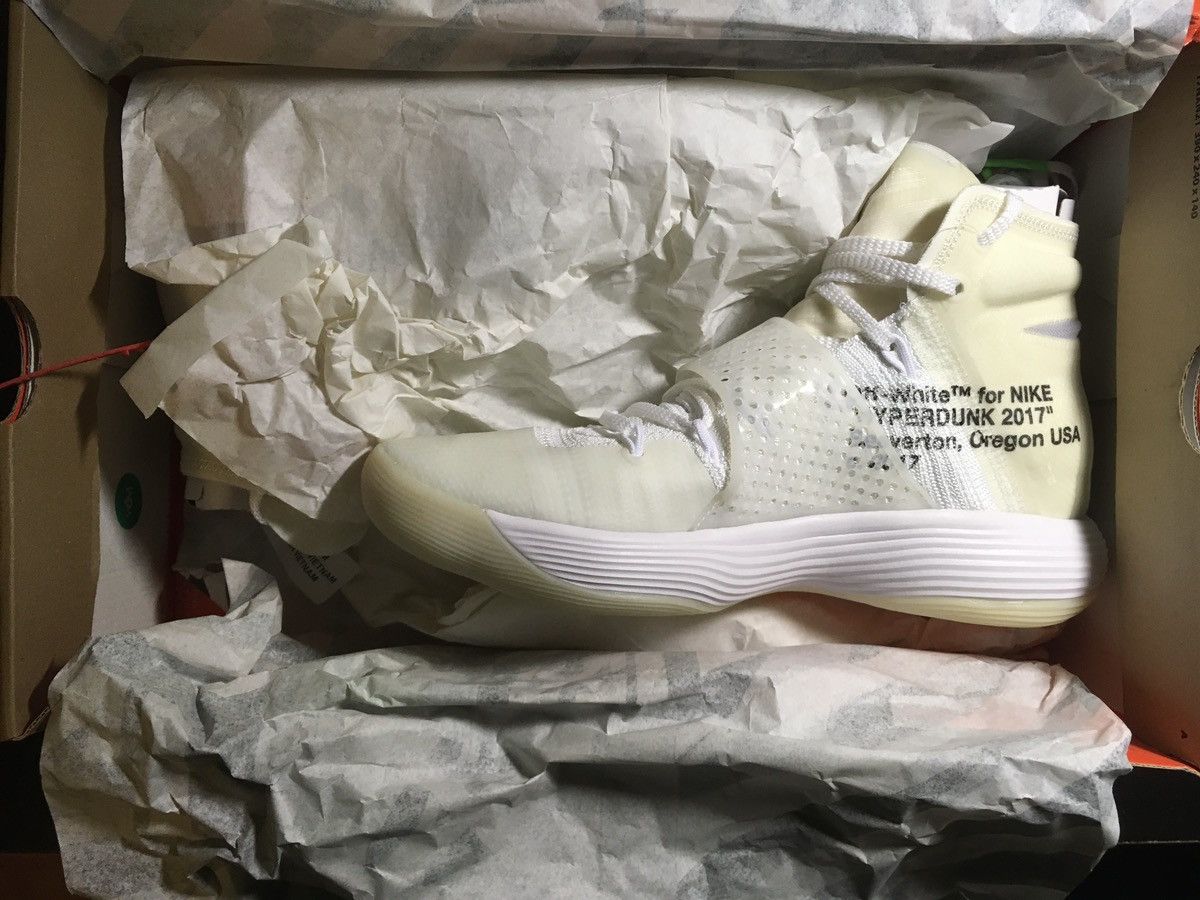 Nike × Off-White Nike Hyperdunk 2017 x OFF-WHITE The Ten Size US 9 / EU 42 - 6 Thumbnail