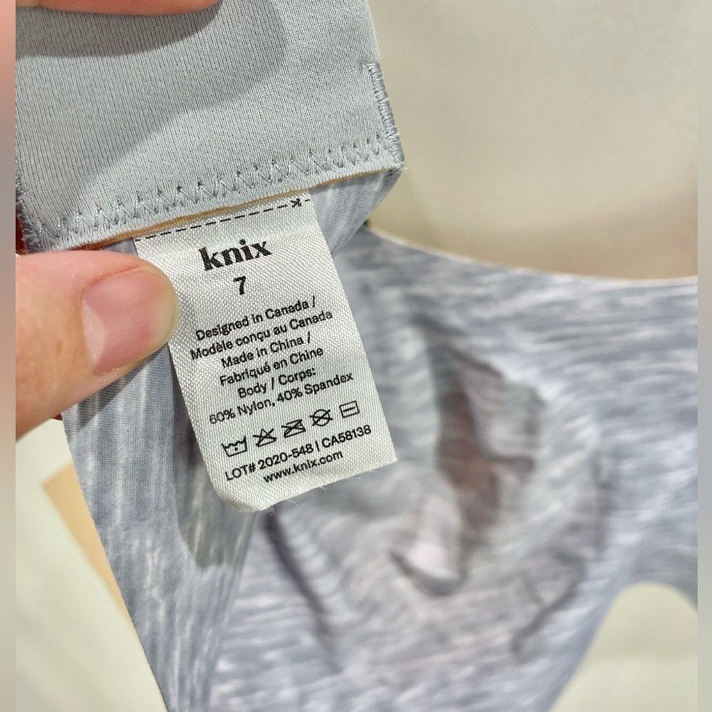 Other NEW Knix Evolution Bra Beige/ Heather Grey Size 7 (G Cup) Size ONE SIZE - 5 Thumbnail