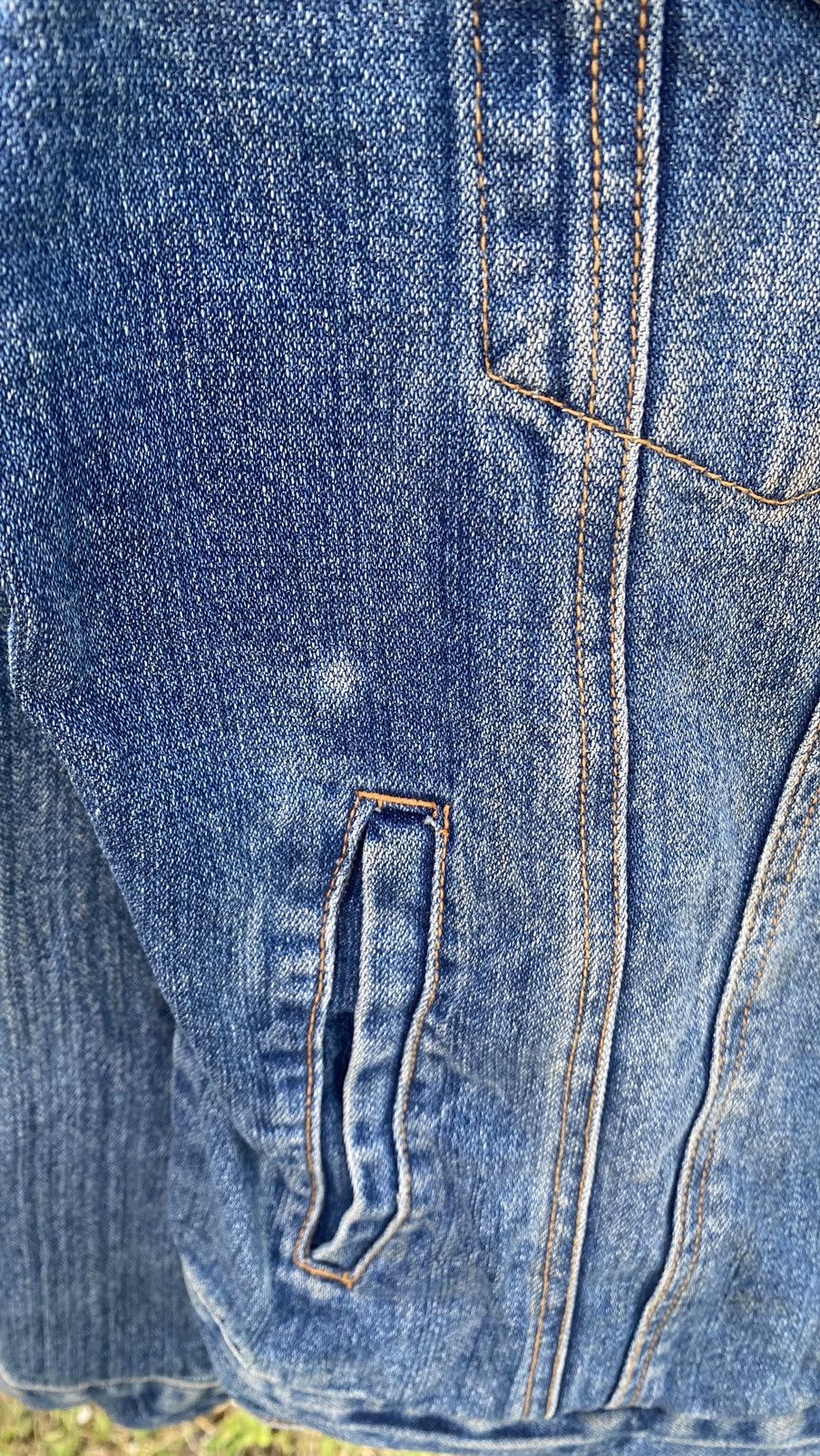 Japanese Brand × Vintage Vintage Nylaus Jeans Denim Jacket Size US XL / EU 56 / 4 - 5 Thumbnail