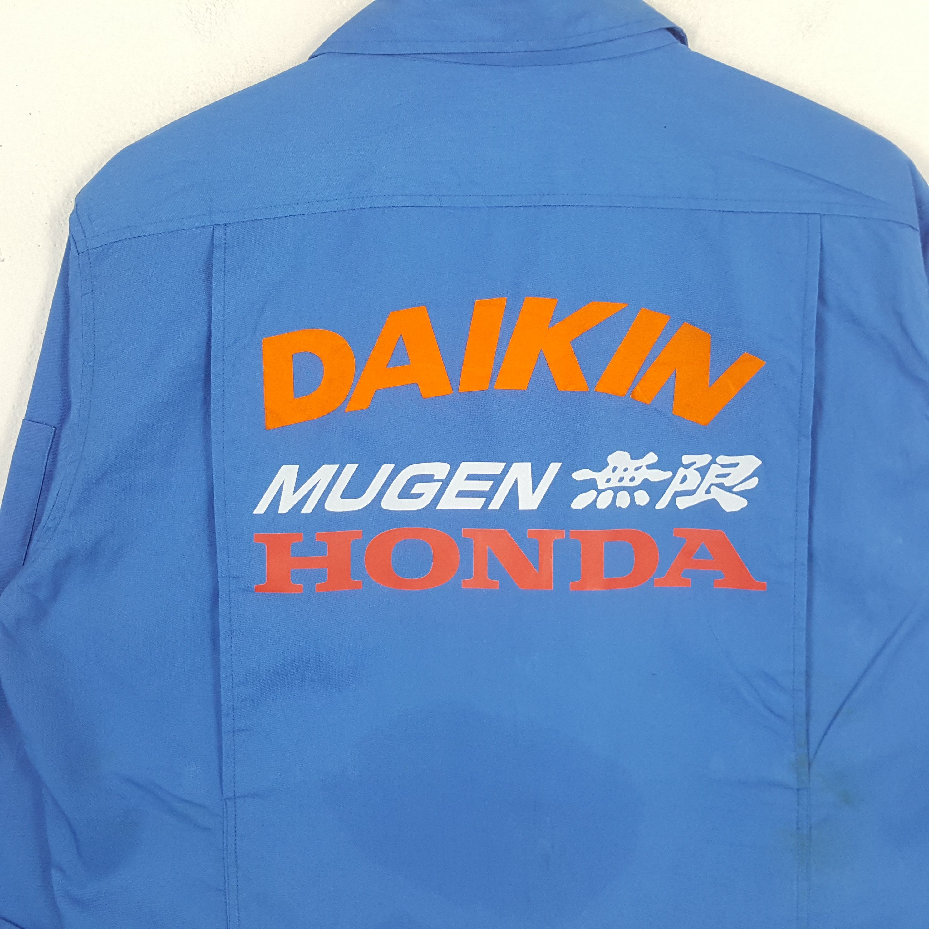 Japanese Brand × Vintage Vintage Daikin x Mugen Honda Japanese Custom Logo Jacket Size US M / EU 48-50 / 2 - 2 Thumbnail
