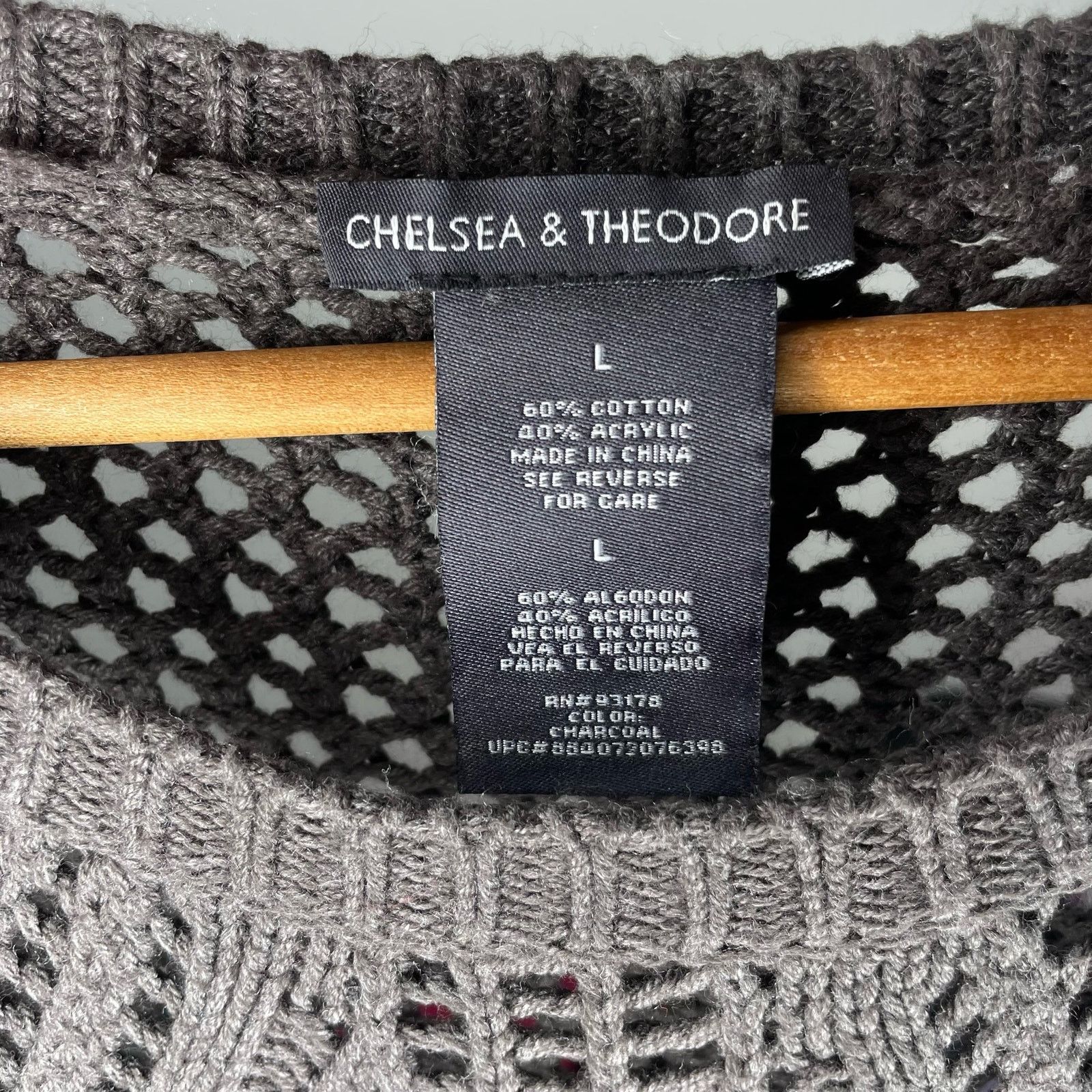Other NWOT Chelsea & Theodore Sweater Size L / US 10 / IT 46 - 2 Thumbnail