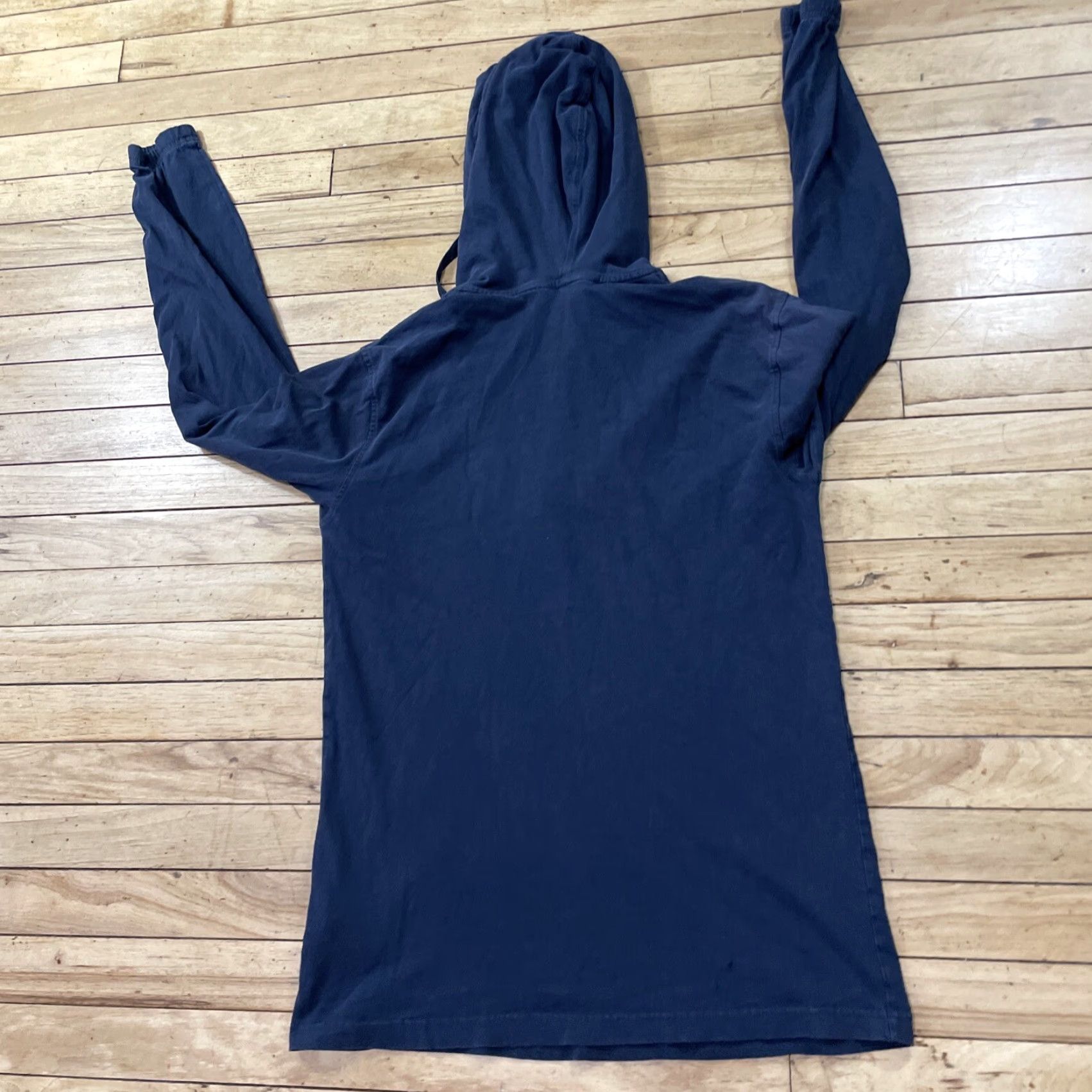 The North Face The North Face Snap Hoodie Men S Active Logo Blue Lightweight Beachy Sweater S Size US S / EU 44-46 / 1 - 2 Thumbnail