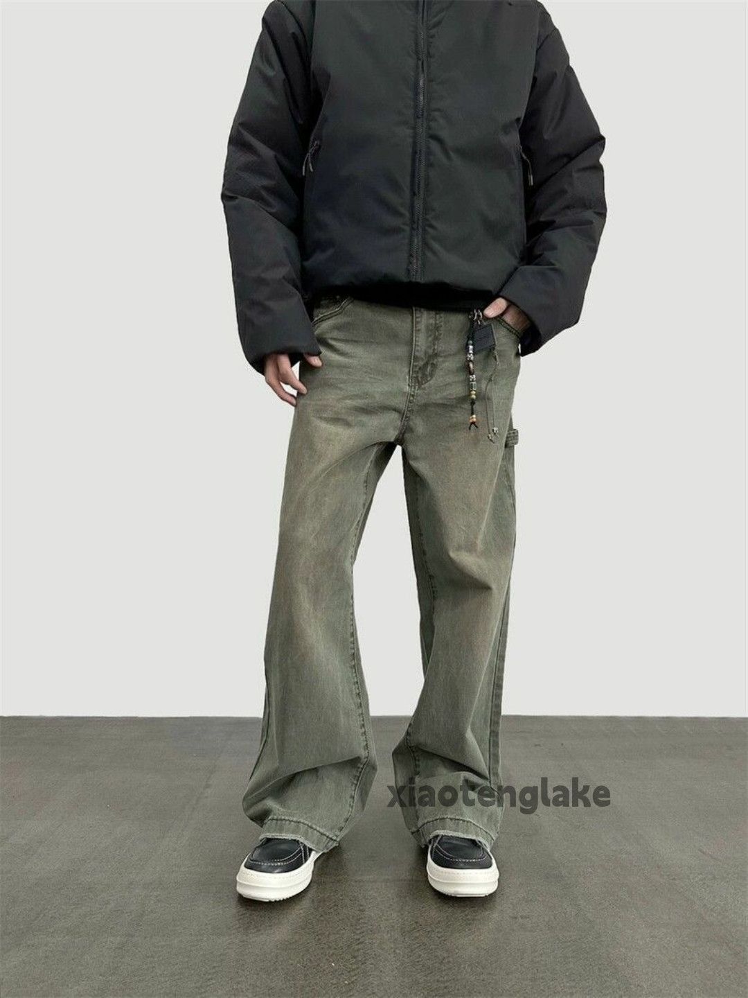 Jean × Vintage Washed faded cleanfit yuppie y2k loose hiphop jeans Size US 32 / EU 48 - 1 Thumbnail