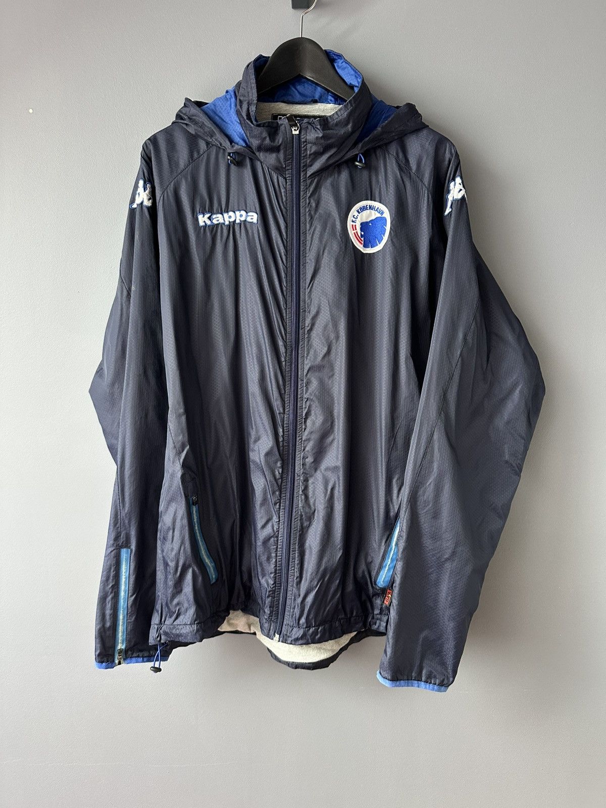 Kappa 2004 Kappa Copenhagen Kobenhavn windbreaker Denmark jacket Size US XL / EU 56 / 4 - 1 Thumbnail