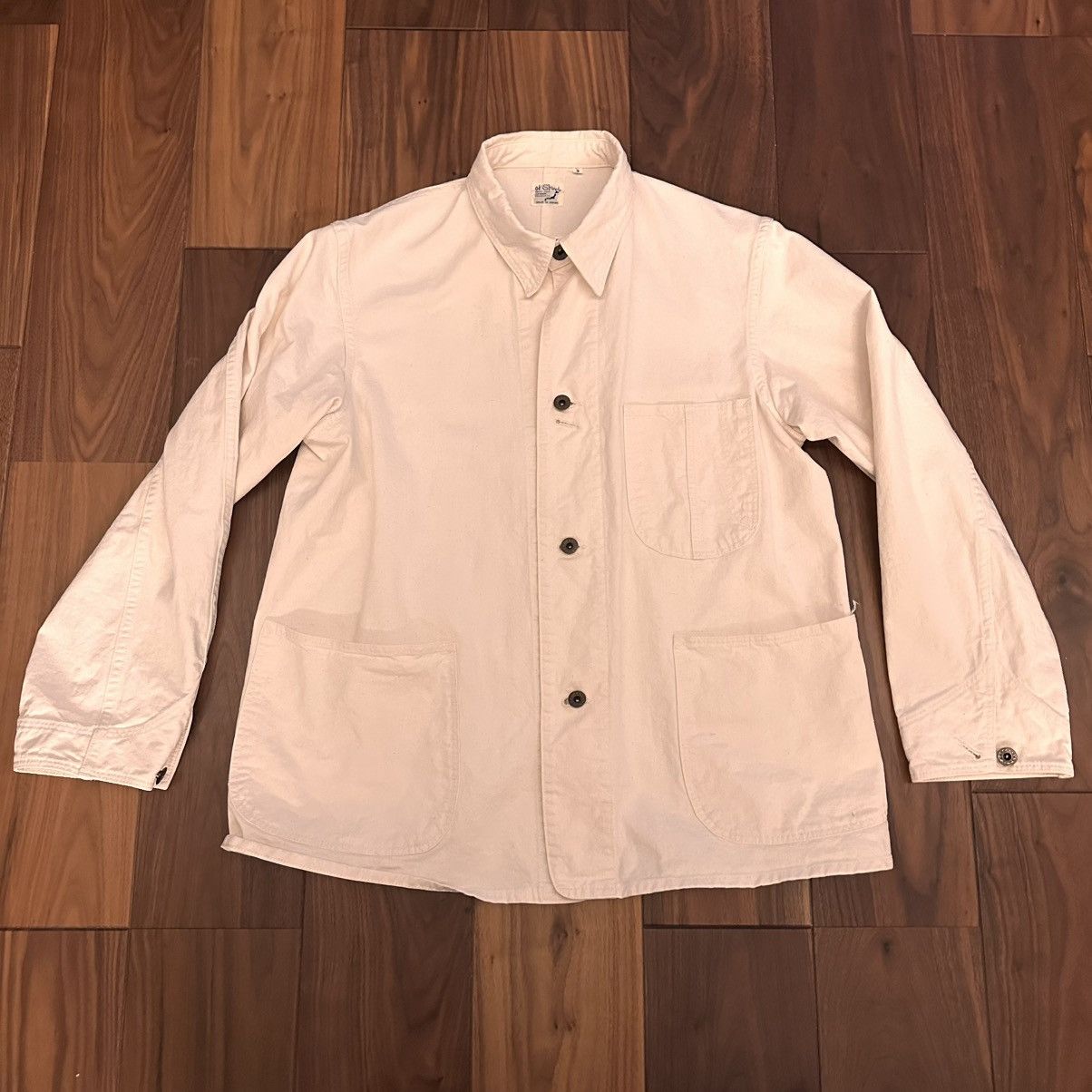 Japanese Brand × Orslow OrSlow 1940’S COVERALL, size 2 made in japan Ecru Size US M / EU 48-50 / 2 - 1 Thumbnail