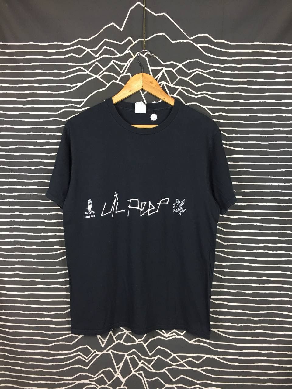 Lil Peep Lil Peep Cry Baby Bart Simpson Hell Boy Rap Tee Size US M / EU 48-50 / 2 - 1 Thumbnail