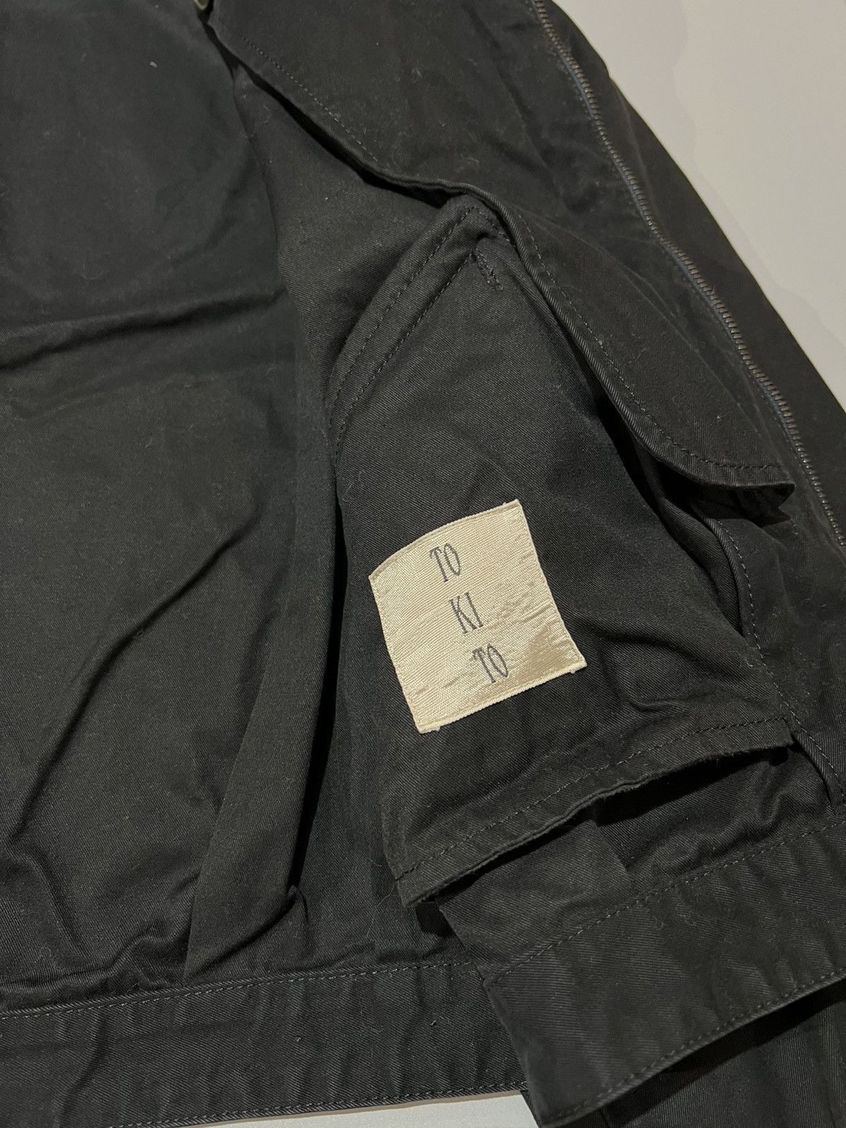 Barbour × TO KI TO Tokito X Barbour Wax Cropped Denim Jackets Size US M / EU 48-50 / 2 - 4 Thumbnail