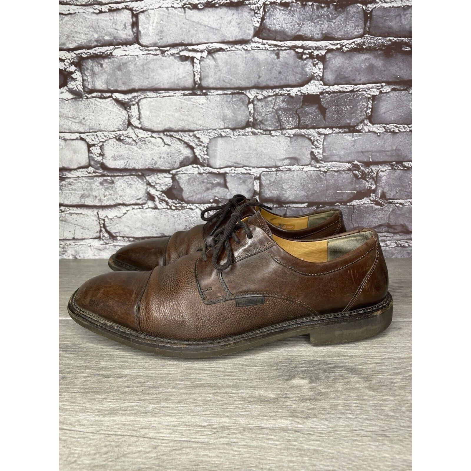 Mephisto Mephisto Goodyear Welt Brown Leather Oxfords Cap Toe Shoes M Size US 9.5 / EU 42-43 - 1 Thumbnail