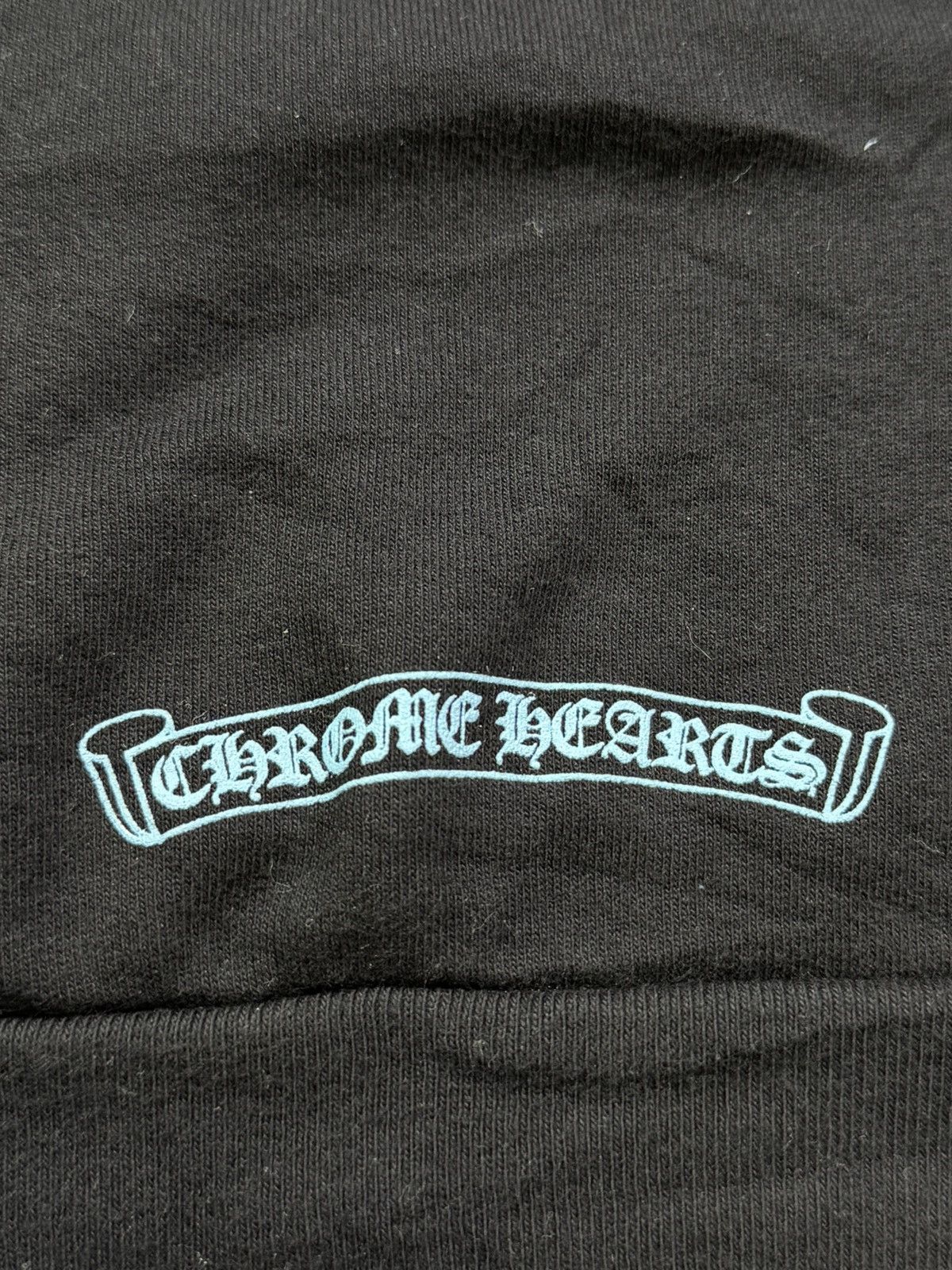 Chrome Hearts Chrome Hearts - Blue Spellout Sleeves Pullover Size US S / EU 44-46 / 1 - 12 Thumbnail