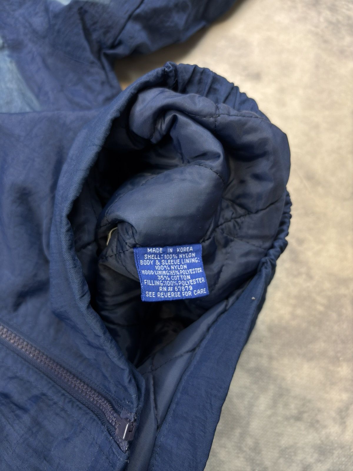 MLB Vintage 90s Cleveland Indians Starter Jacket Puffer Coat Size US L / EU 52-54 / 3 - 8 Thumbnail