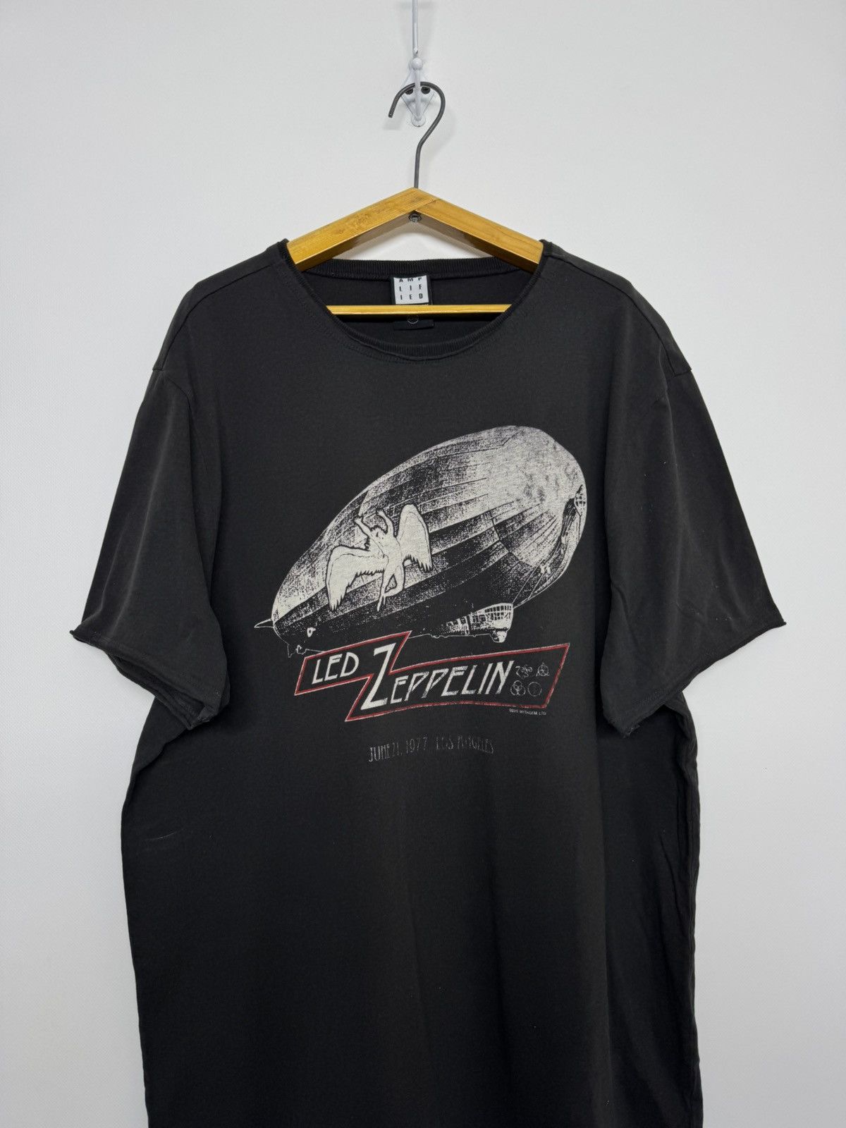 Amplified Led Zeppelin June 21, 1977 Los Angeles Shirt US Tour 2011 Size US XXL / EU 58 / 5 - 4 Thumbnail