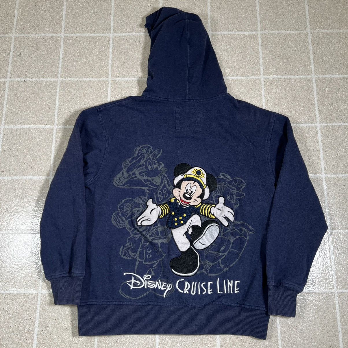 Disney DisneyCruise Line Sweatshirt Full Zip Hoodie Mickey Mouse Size US M / EU 48-50 / 2 - 5 Thumbnail