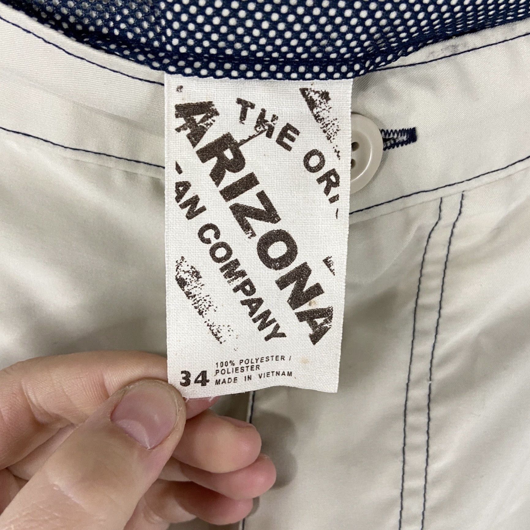Vintage ARIZona Cargo Shorts Beige Regular 34 Mens Size US 34 / EU 50 - 5 Thumbnail