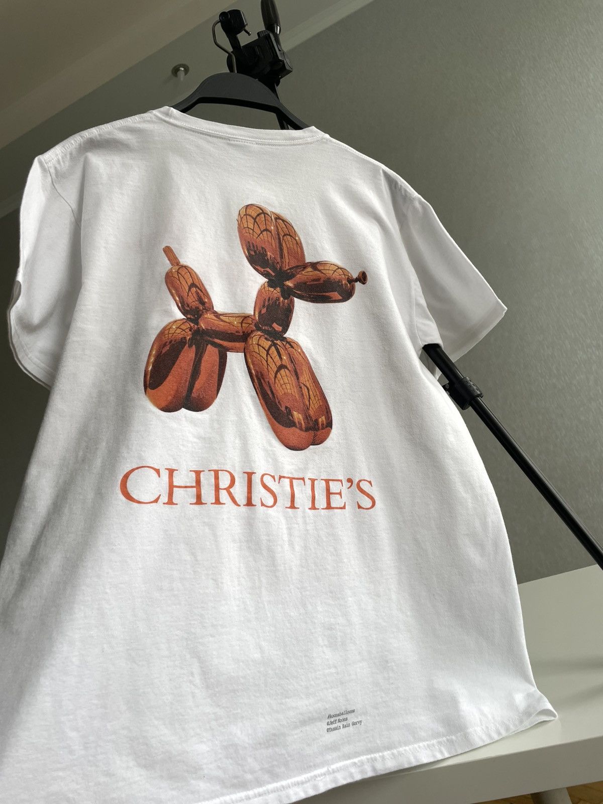 Gildan 2013 Christie’s: Selling of The Balloon Dog: Jeff Koons Tee Size US M / EU 48-50 / 2 - 8 Thumbnail