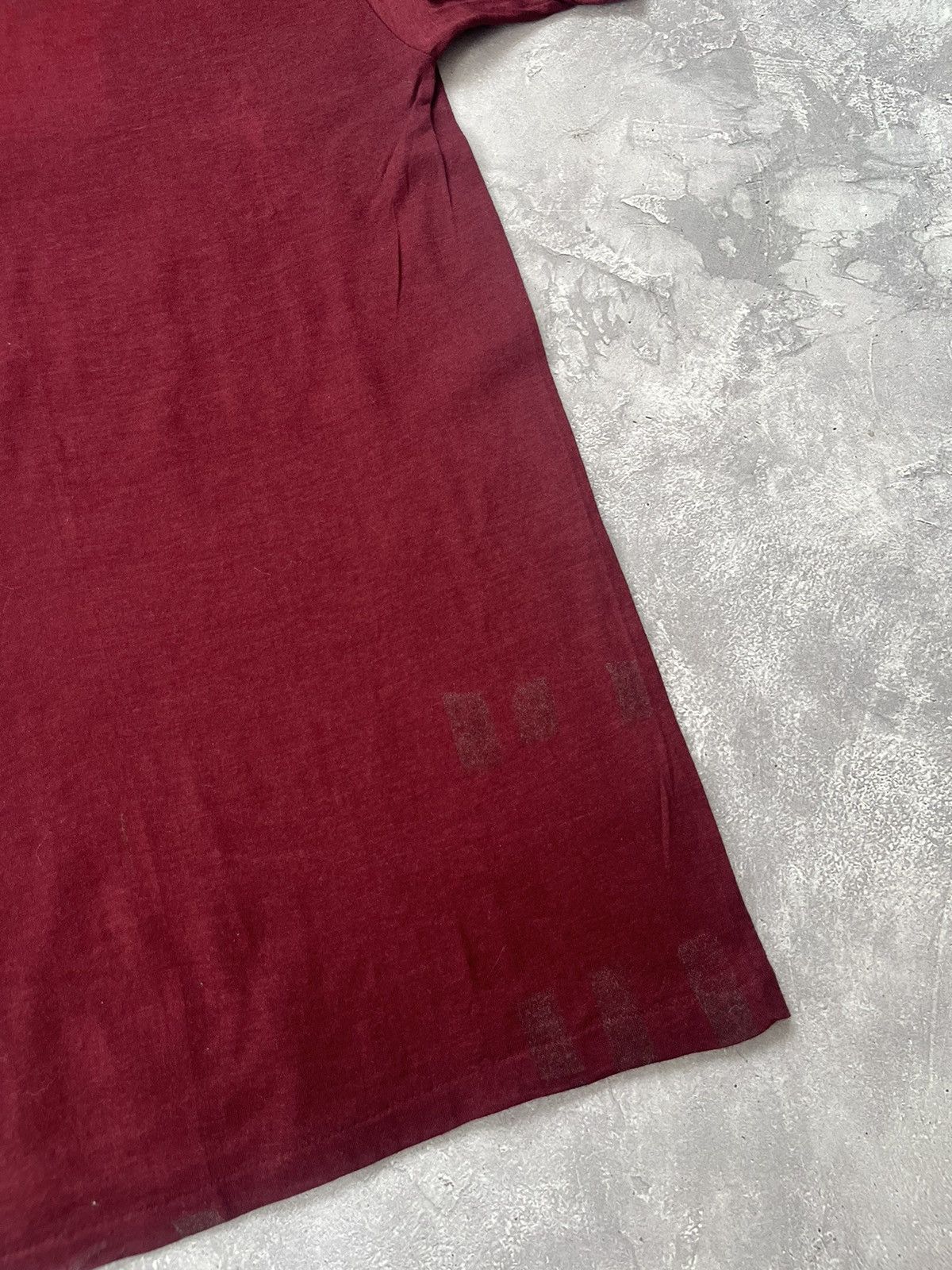 Coca Cola Vintage Sneakers Dr. Pepper Burgundy Big Logo T-Shirt 42-44 Size L / US 10 / IT 46 - 6 Thumbnail